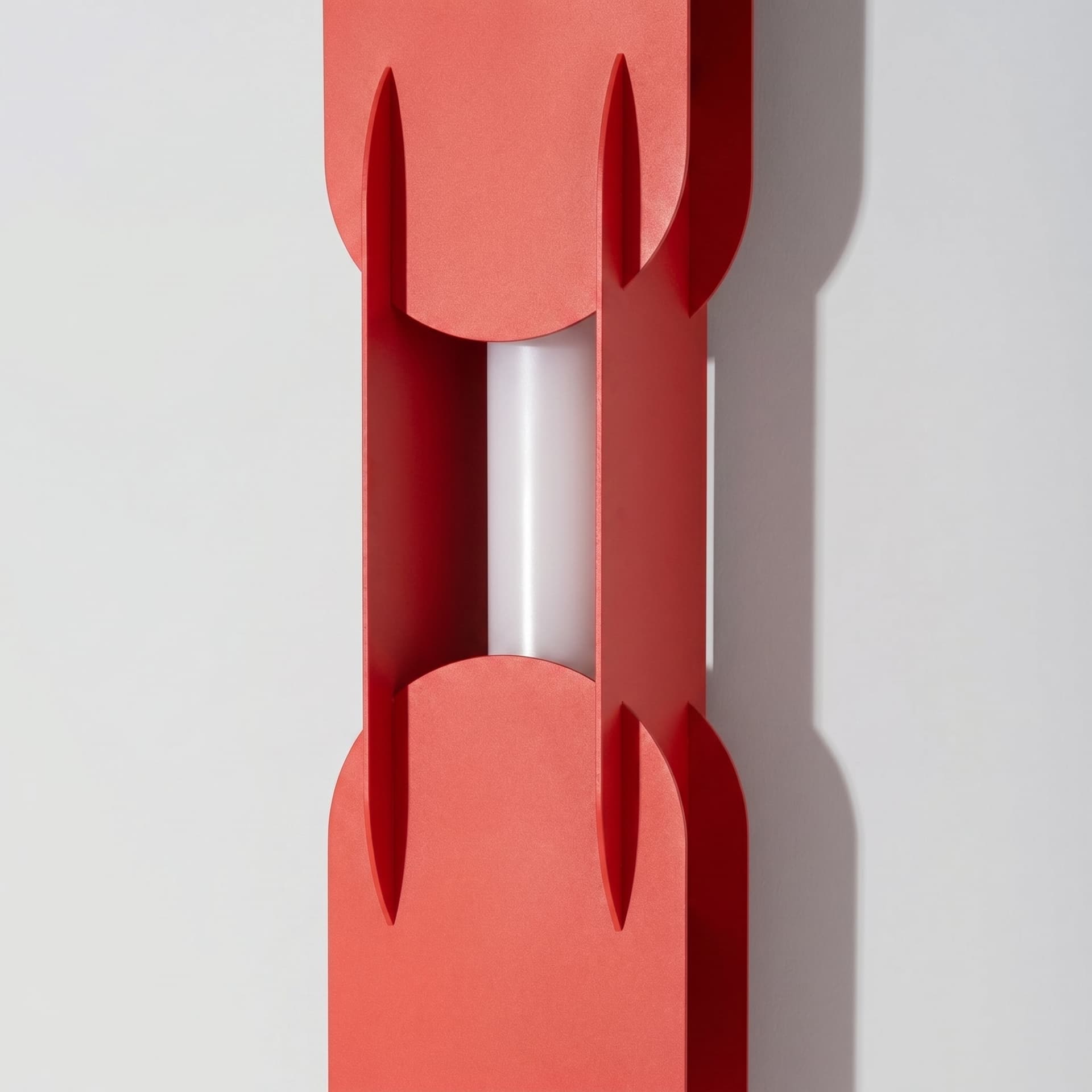 Wall lamp CHAIN 91 cm, red, Thoro - 310887