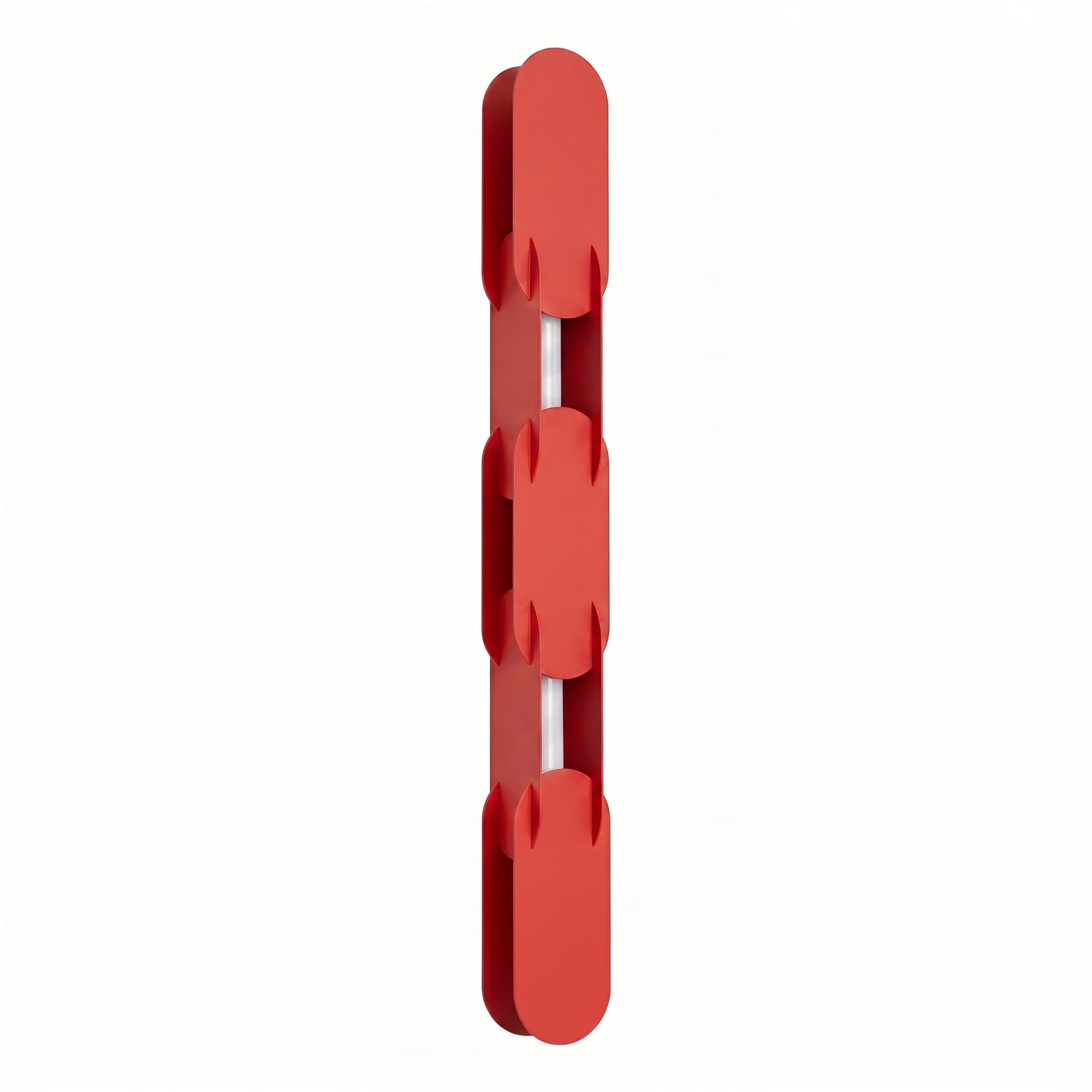 Wall lamp CHAIN 91 cm, red, Thoro