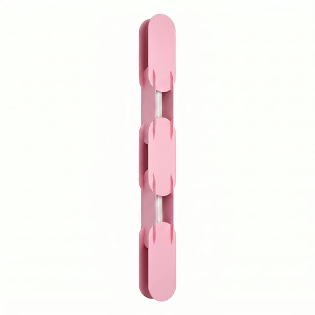 Wall lamp CHAIN 91 cm, pink, Thoro - DIMENSION