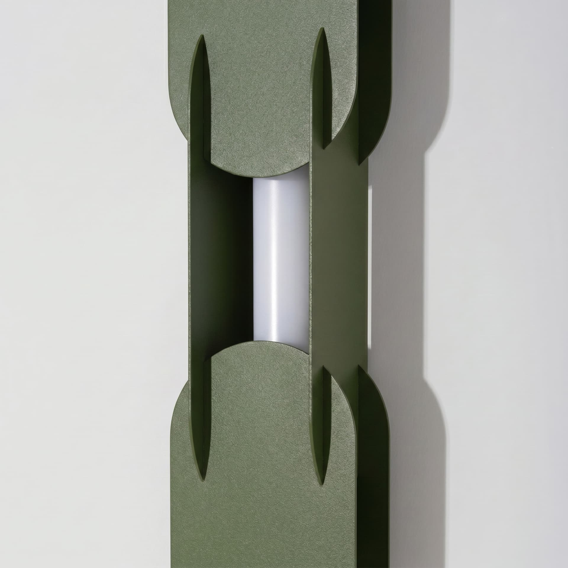 Wall lamp CHAIN 91 cm, olive green, Thoro - 310831