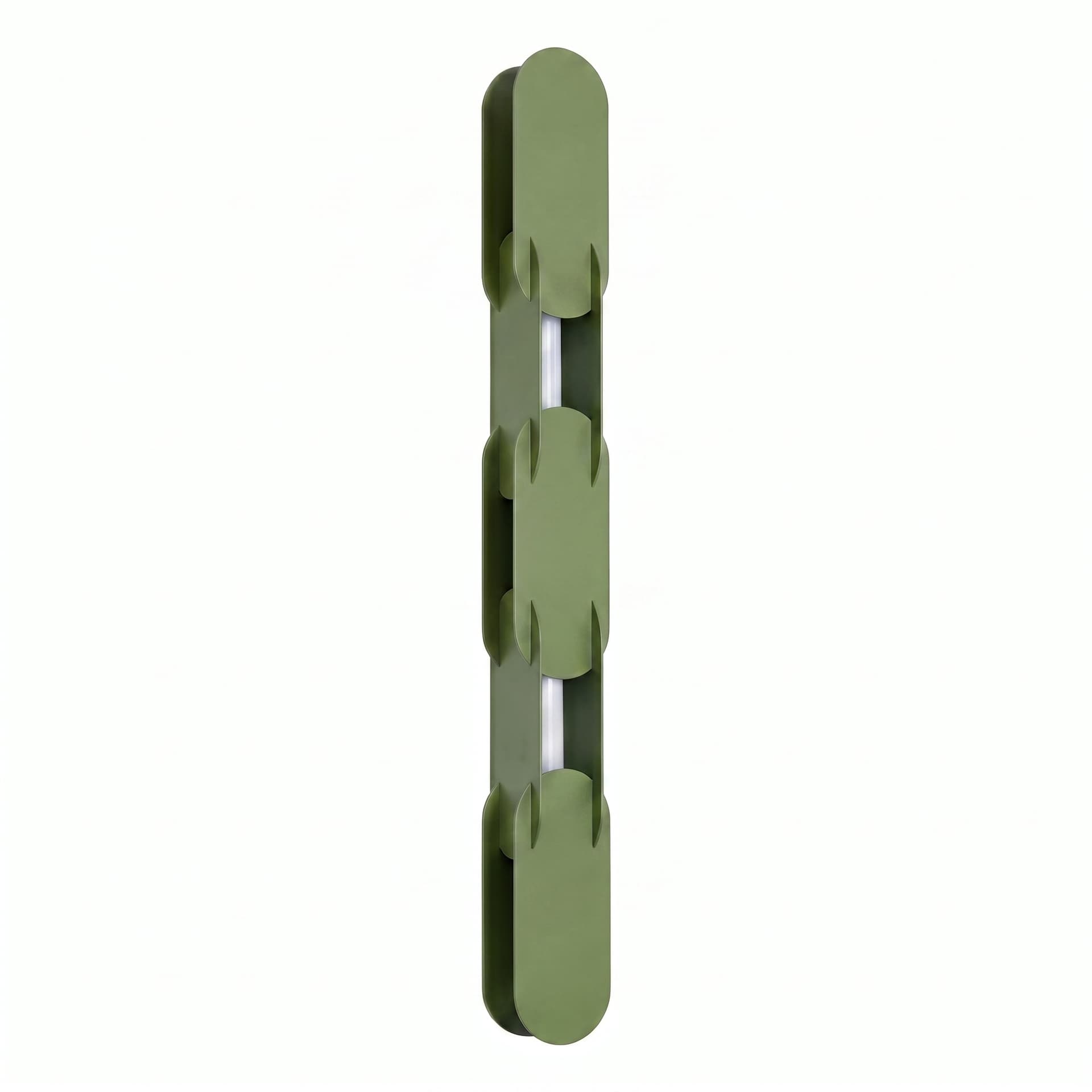Wall lamp CHAIN 91 cm, olive green, Thoro