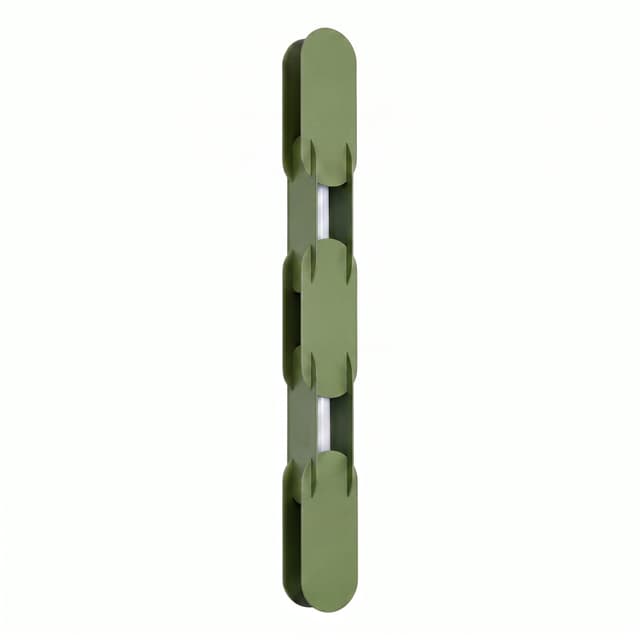 Wall lamp CHAIN 91 cm, olive green, Thoro - DIMENSION