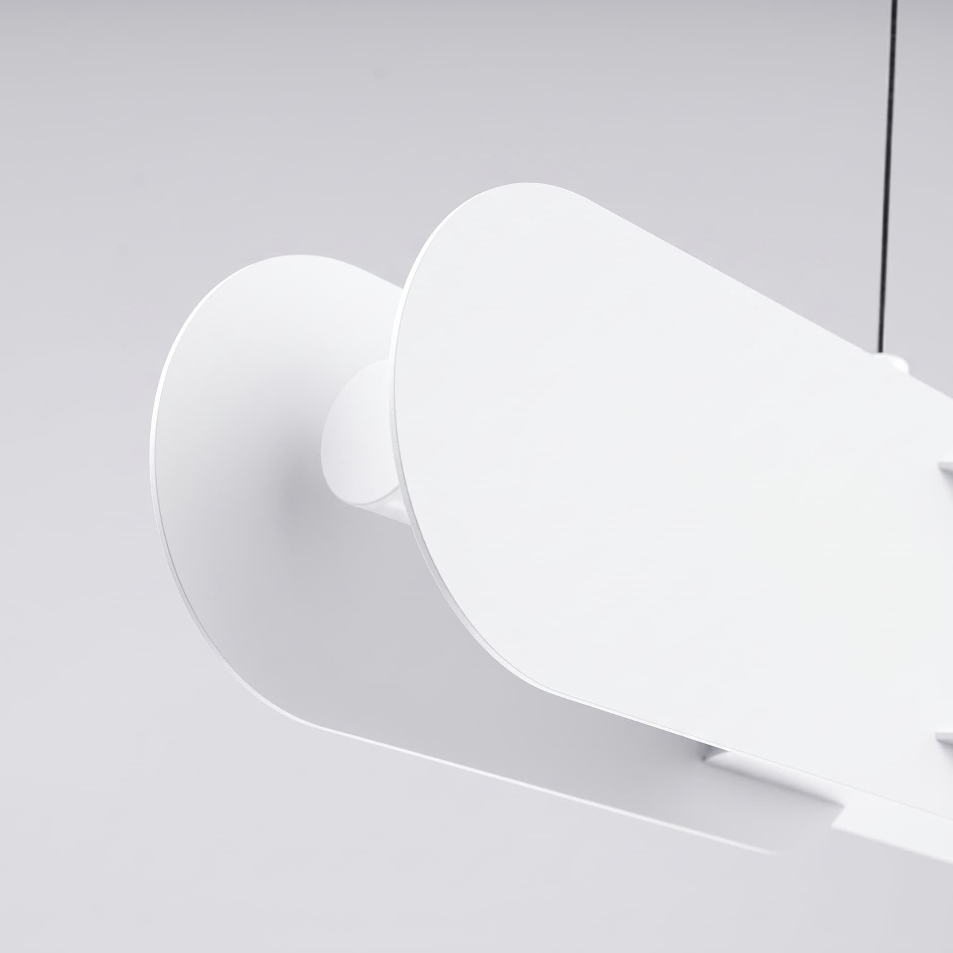 Pendant lamp CHAIN 91 cm, white, Thoro - 310807