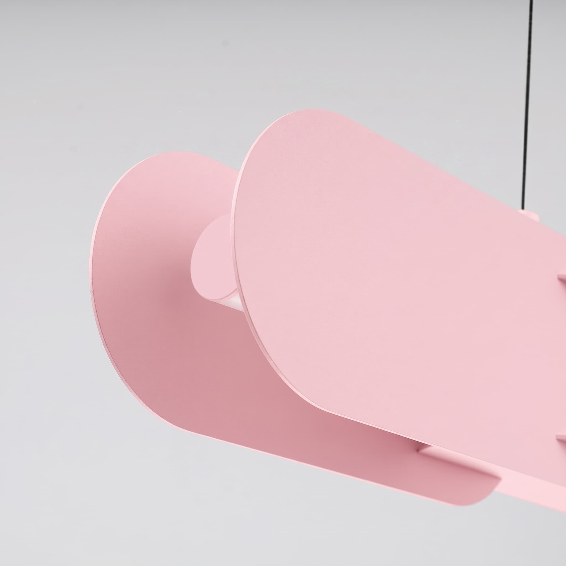 Pendant lamp CHAIN 91 cm, pink, Thoro - 310751