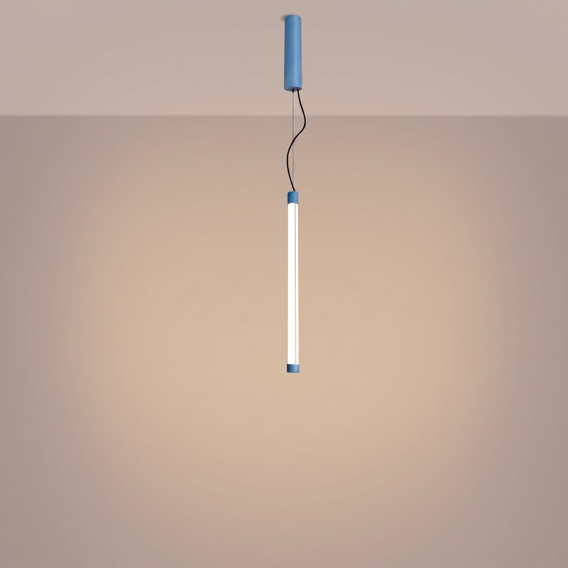 Pendant lamp TRANG 50 cm, blue, Thoro - 310683