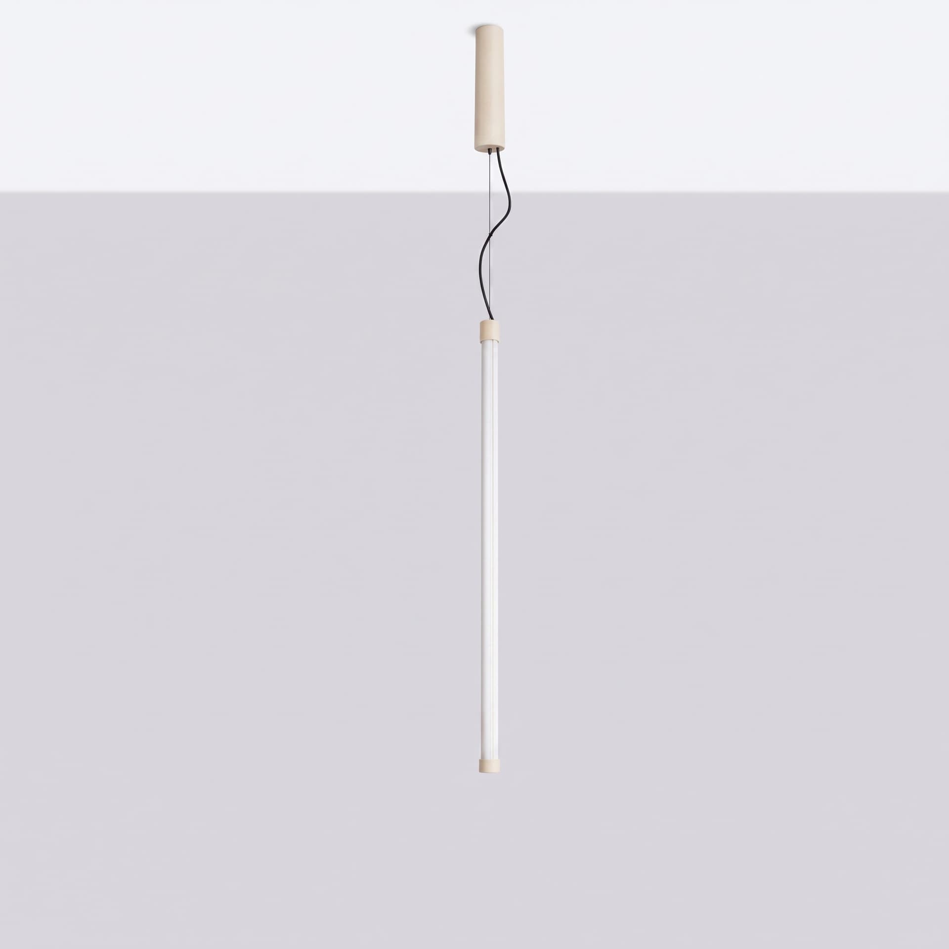 Pendant lamp TRANG 75 cm, beige, Thoro - 312011