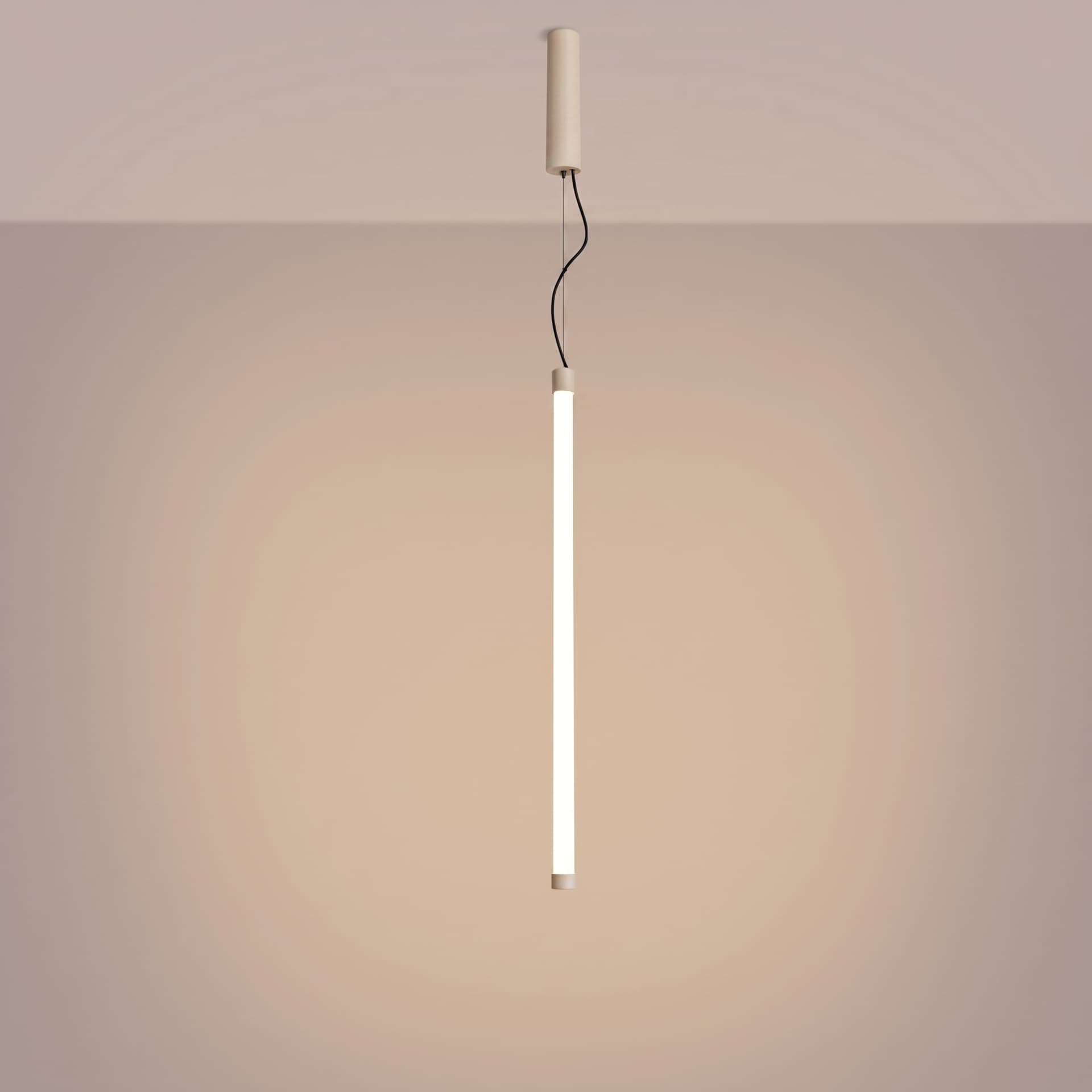 Pendant lamp TRANG 75 cm, beige, Thoro - 312012