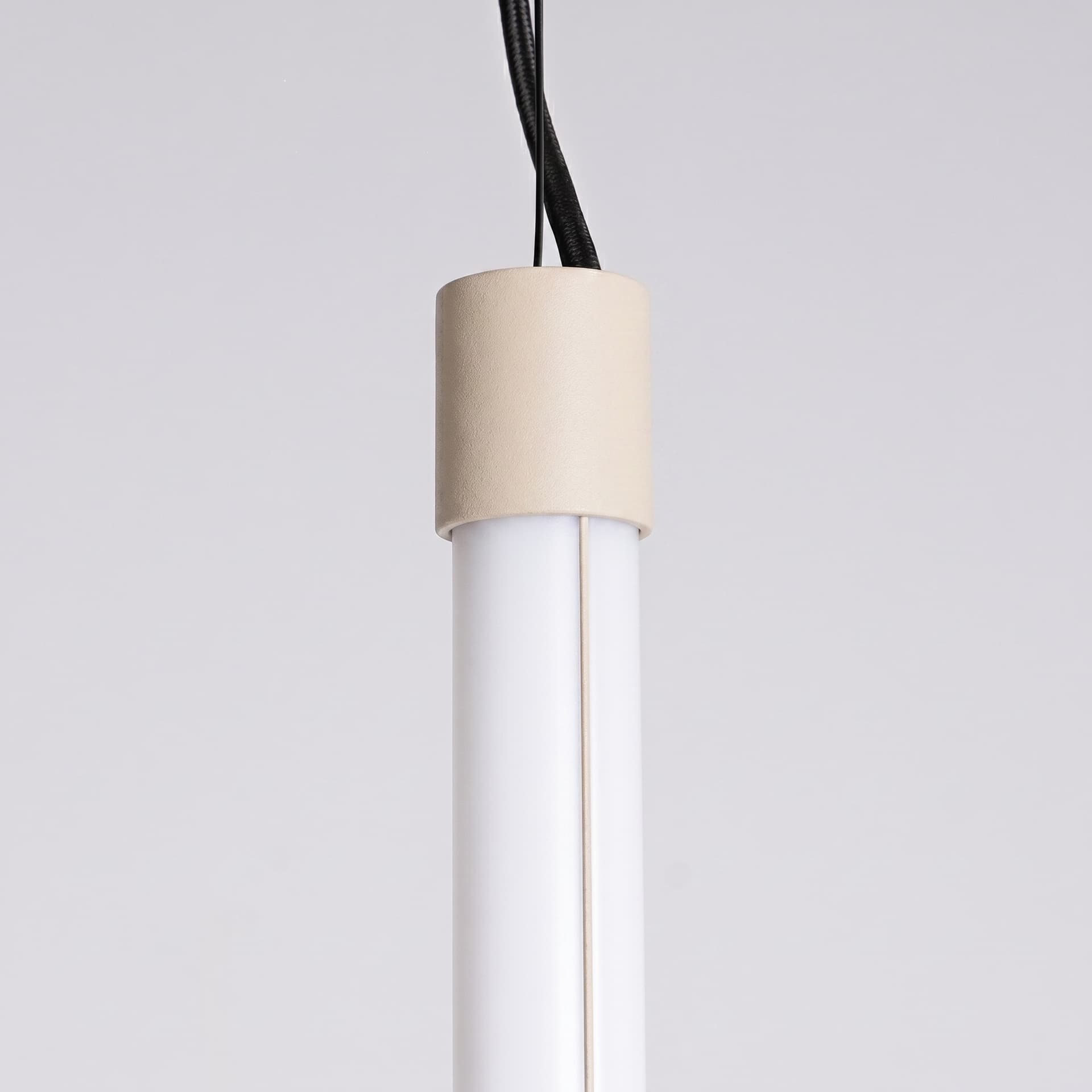 Pendant lamp TRANG 75 cm, beige, Thoro - 312014