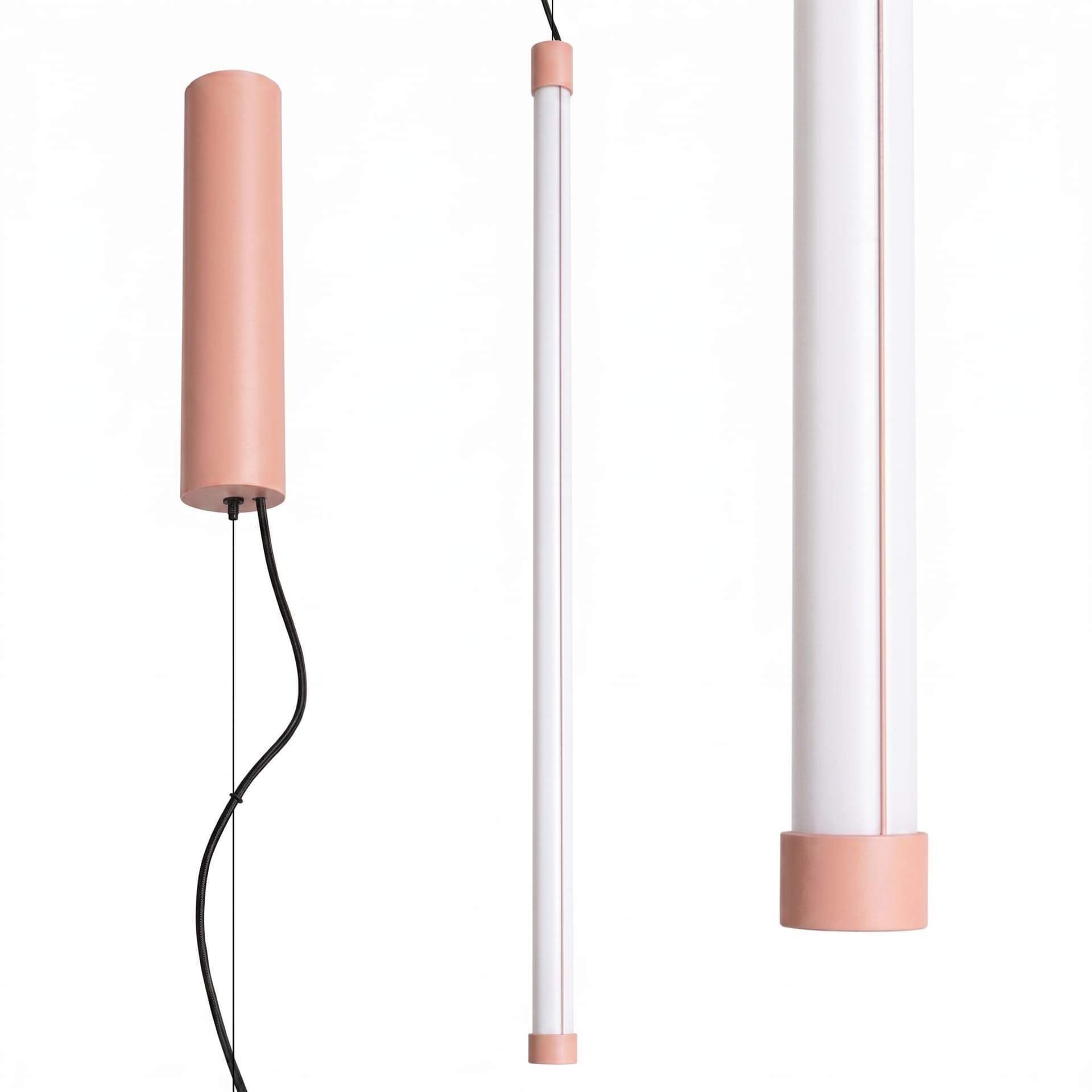 Pendant lamp TRANG 75 cm, peach, Thoro - 311982