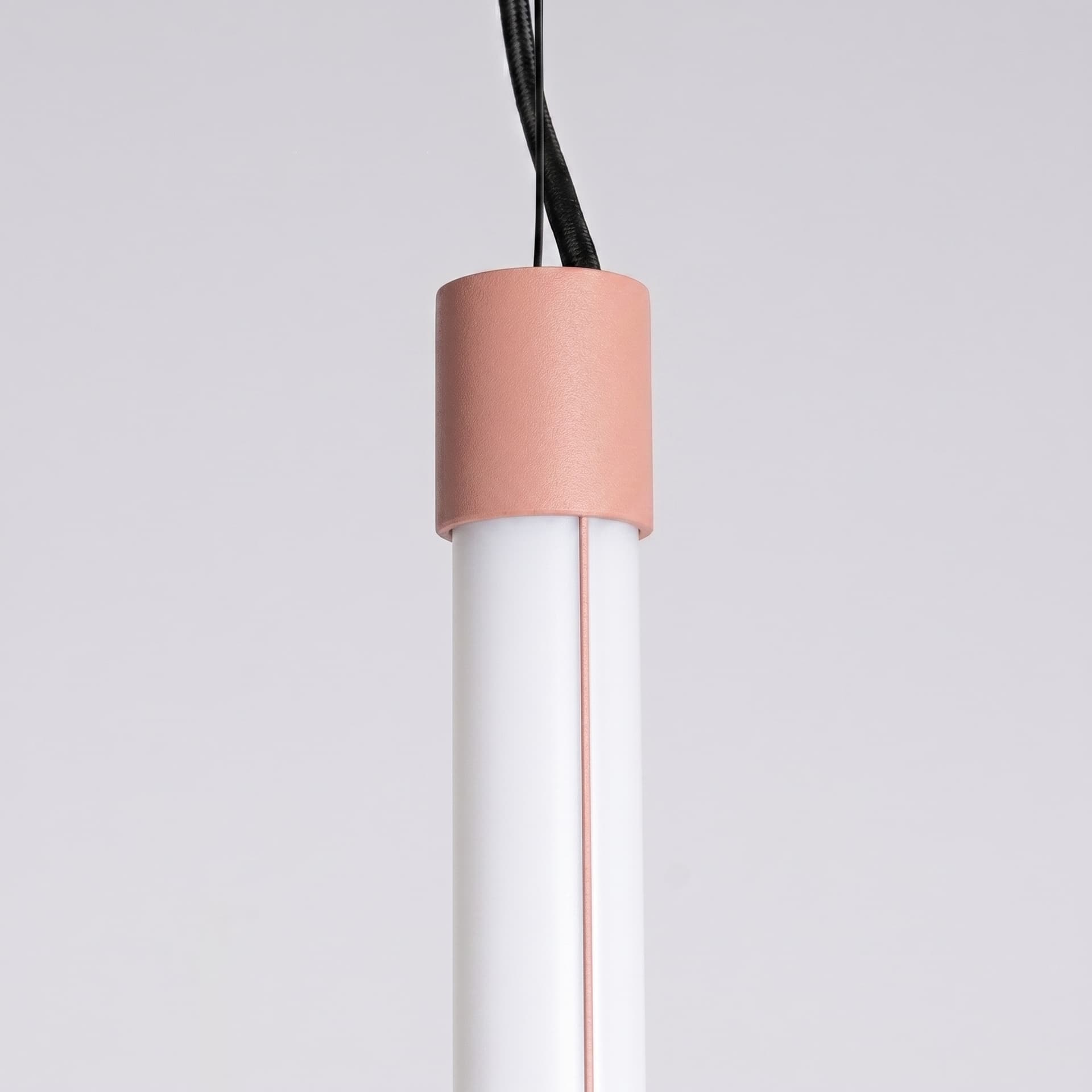 Pendant lamp TRANG 75 cm, peach, Thoro - 311987