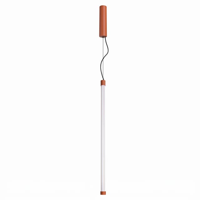 Pendant lamp TRANG 75 cm, ochre red, Thoro - DIMENSION