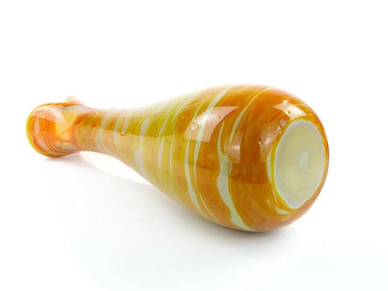 Wazon, multikolor, szkło, proj. J. S. Drost, Ząbkowice, Polska, lata 70. - 22847