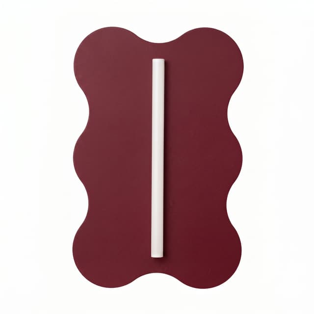 Kinkiet KLOVER burgund, Thoro - WYMIARY