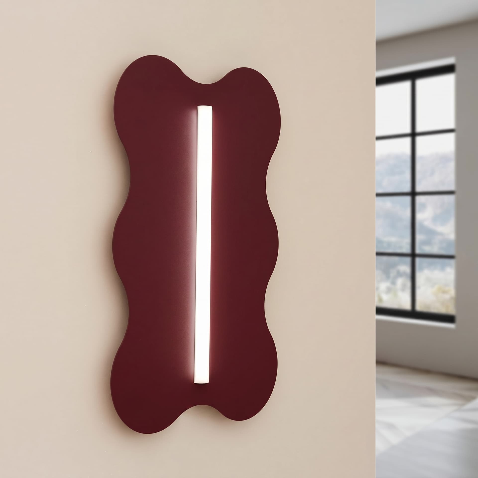 Kinkiet KLOVER burgund, Thoro - 312684