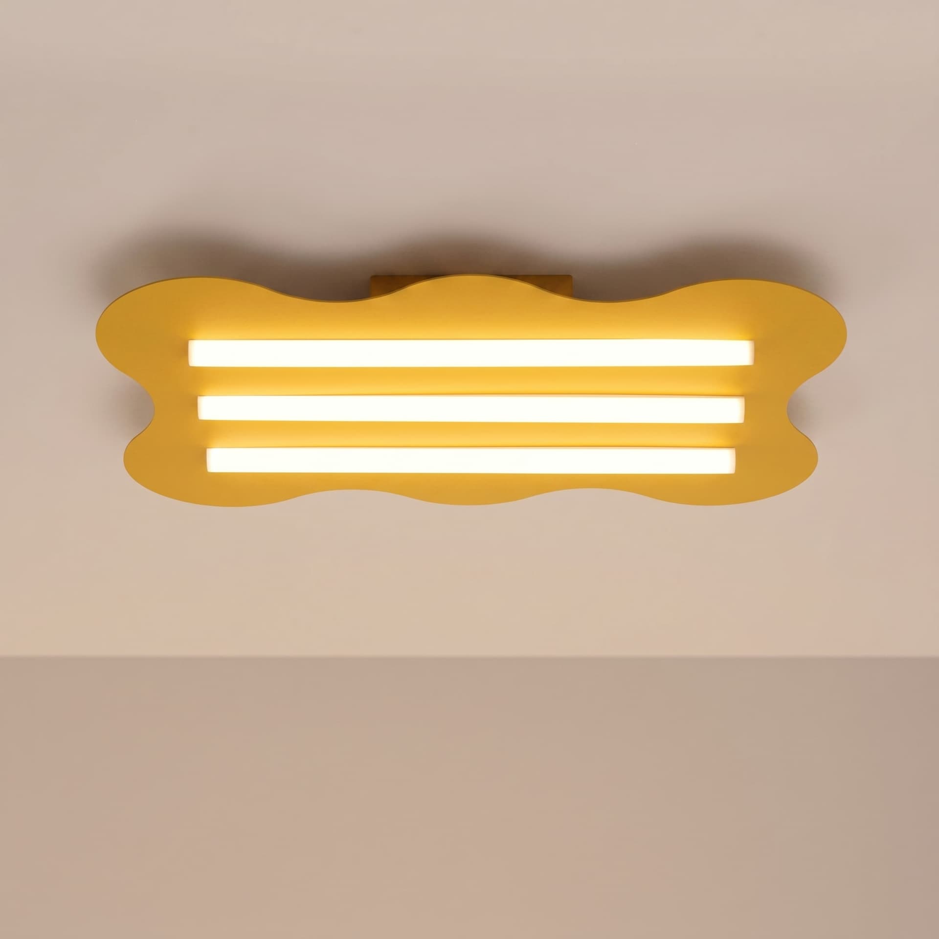 Plafon KLOVER żółty, Thoro - 312495