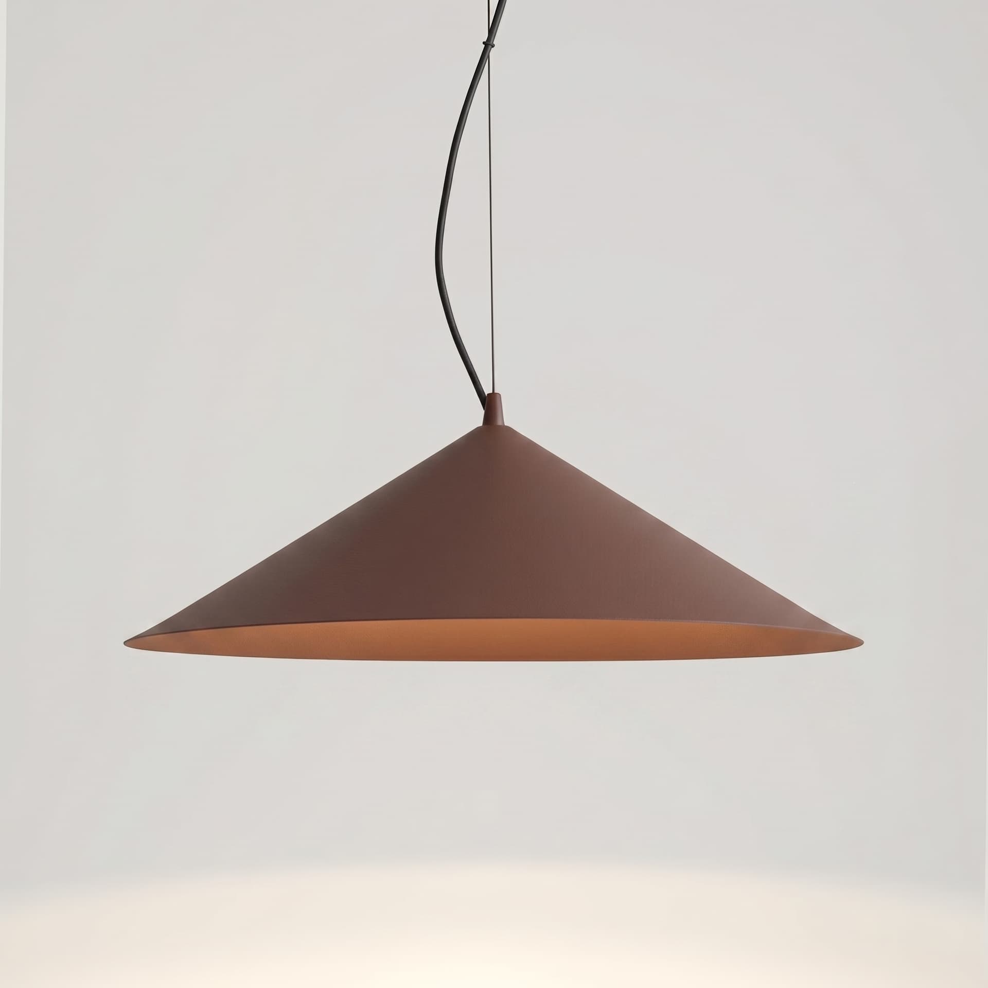 Pendant lamp FINT brown, Thoro - 312486