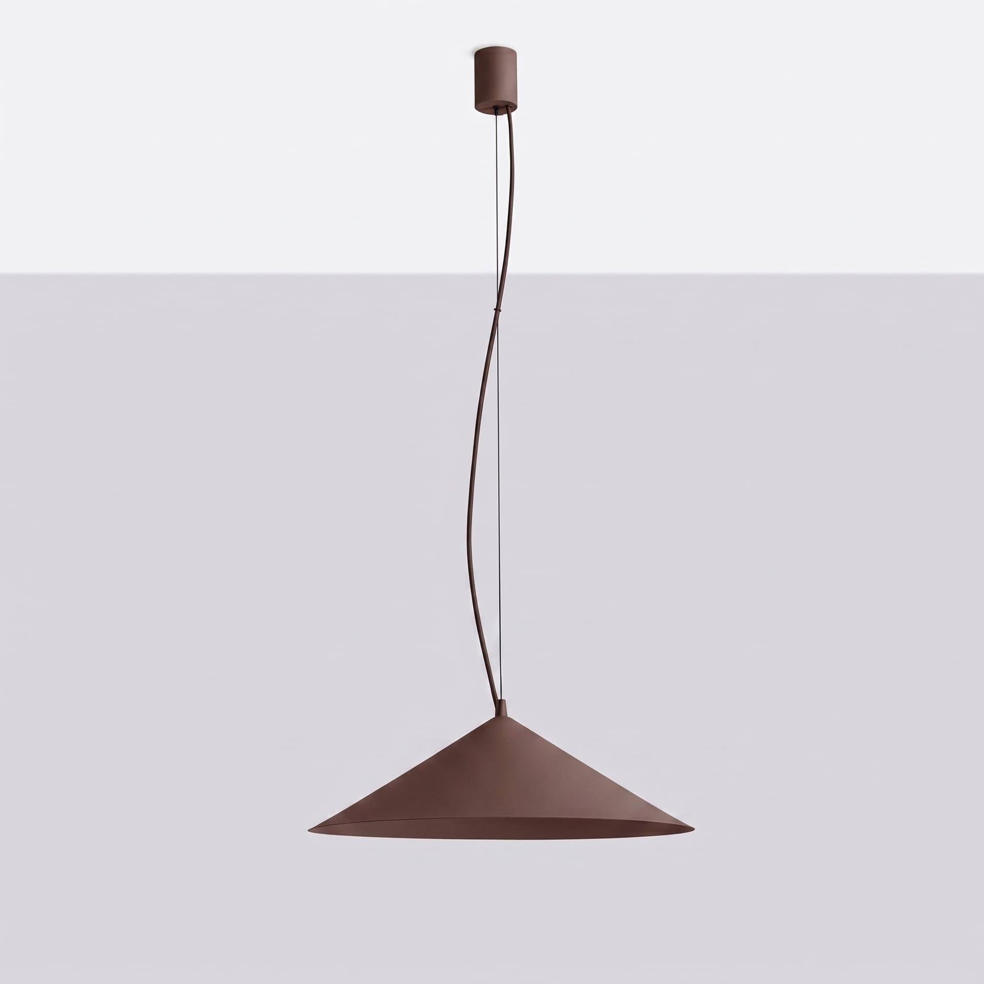 Pendant lamp FINT brown, Thoro - 312490