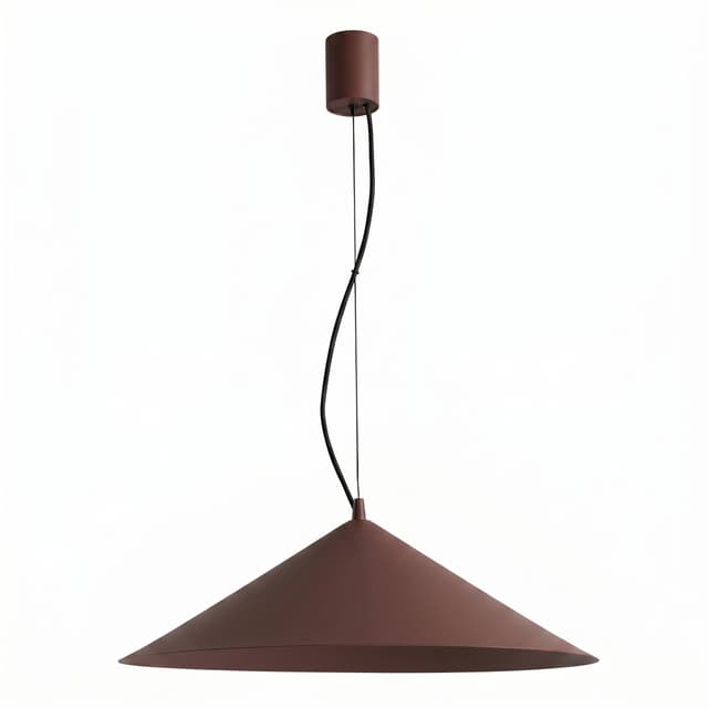 Pendant lamp FINT brown, Thoro - DIMENSION