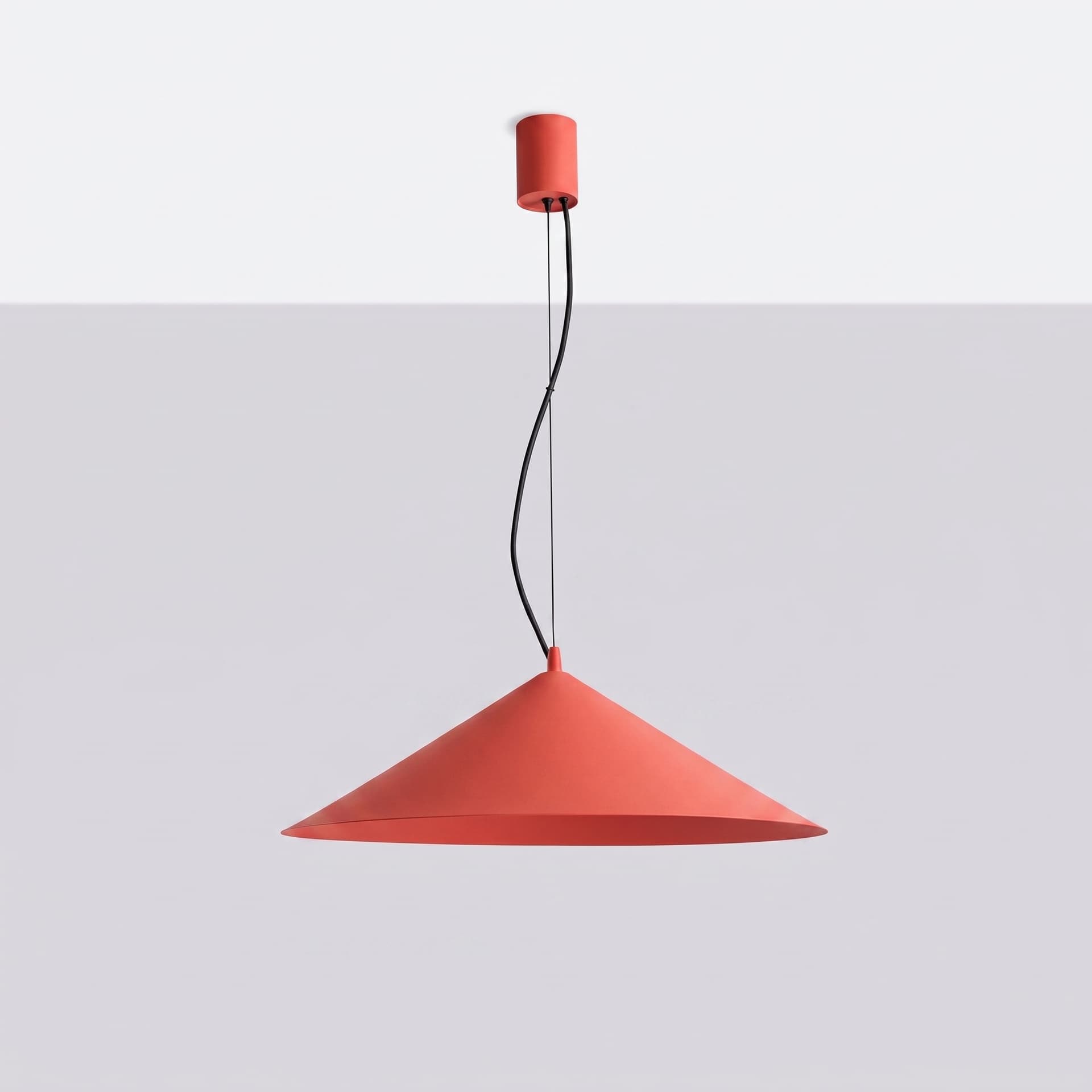 Pendant lamp FINT red, Thoro - 312418