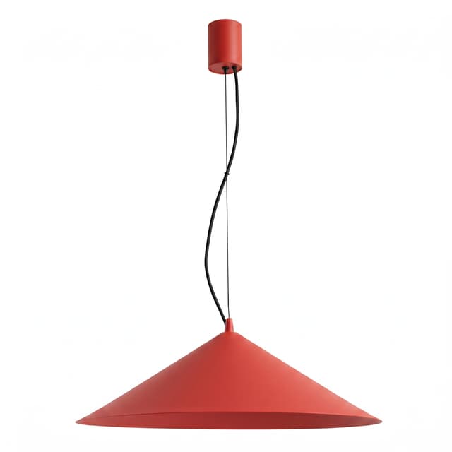 Pendant lamp FINT red, Thoro - DIMENSION
