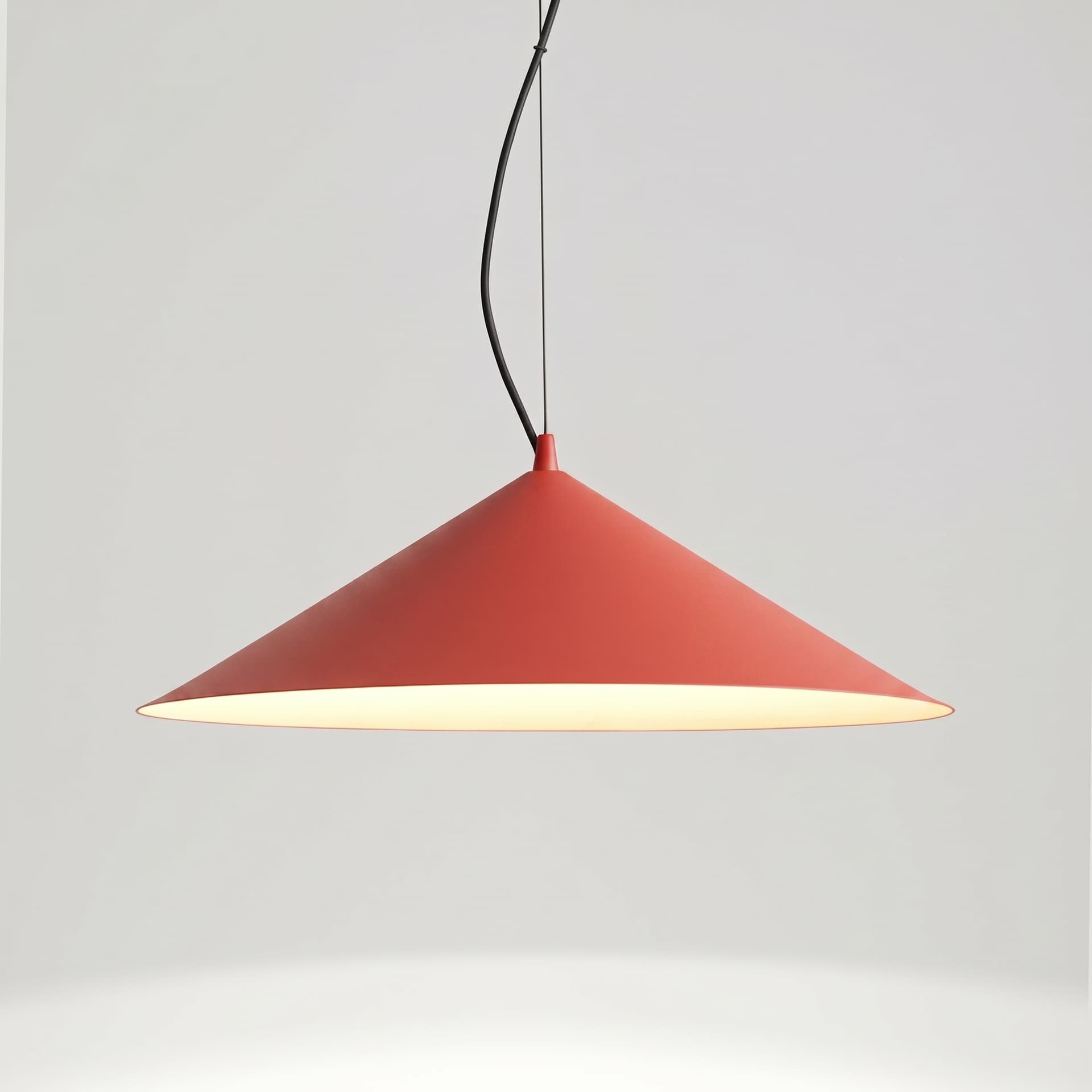 Pendant lamp FINT red, Thoro - 312421
