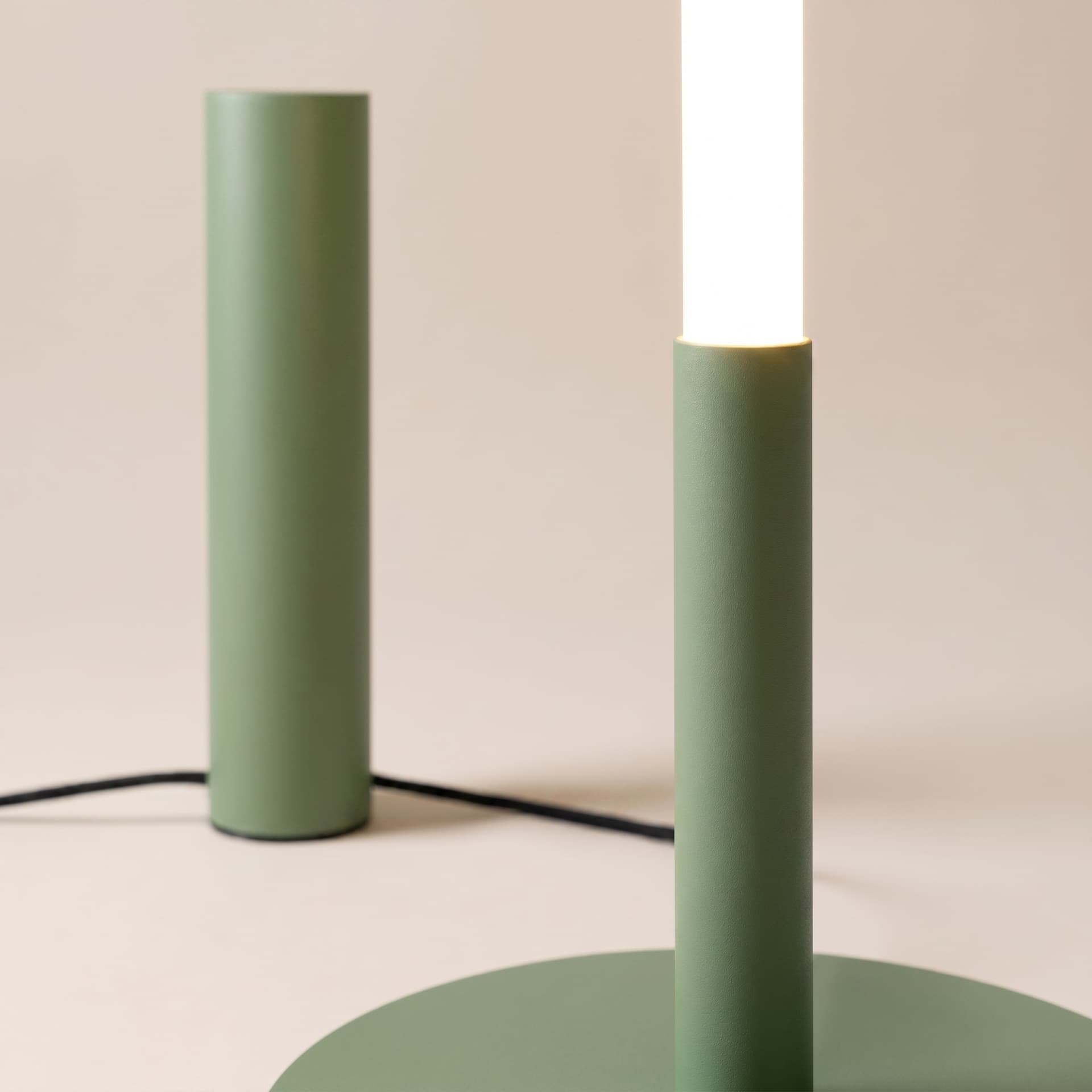 Floor lamp TRANG sage green, Thoro - 312112