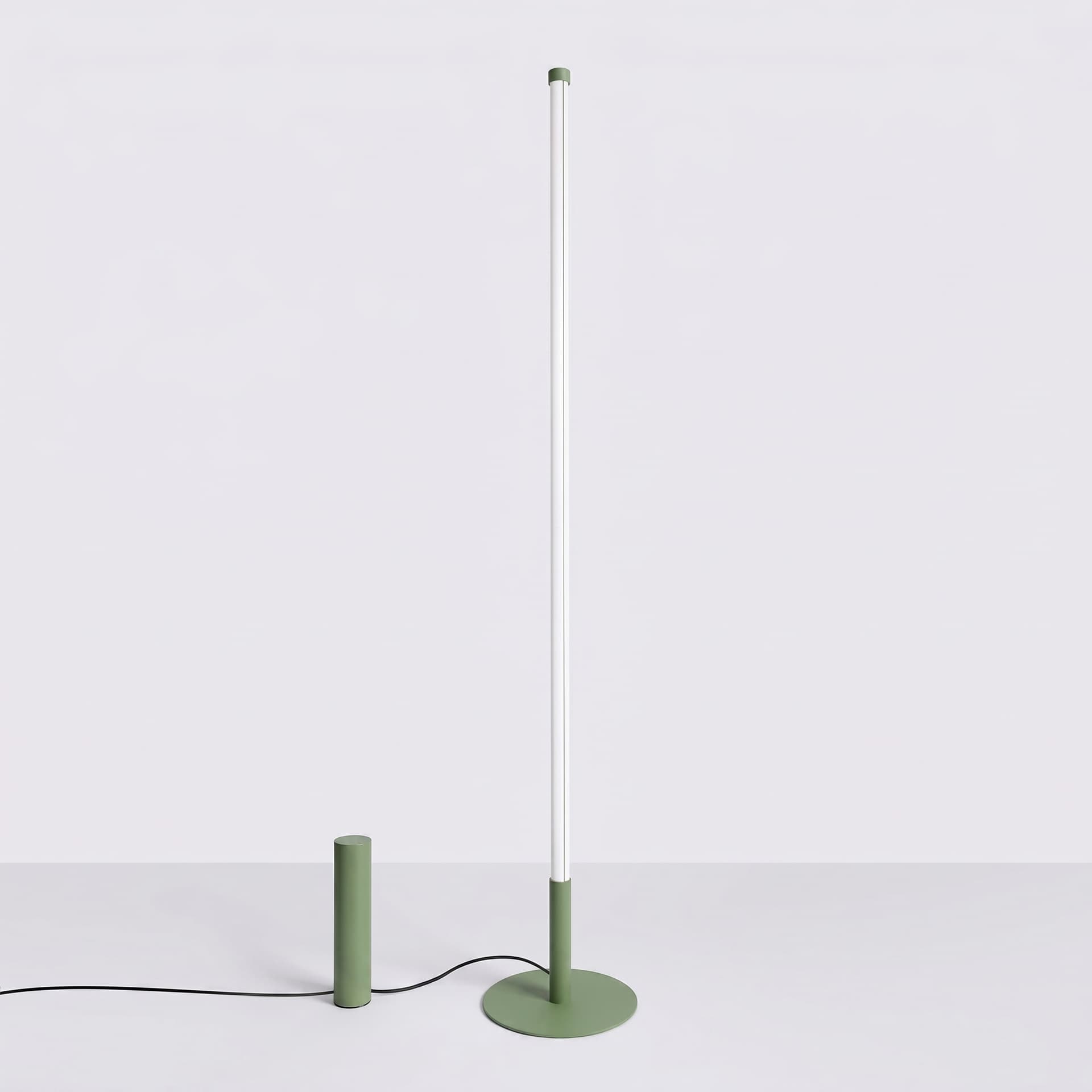 Floor lamp TRANG sage green, Thoro - 312109