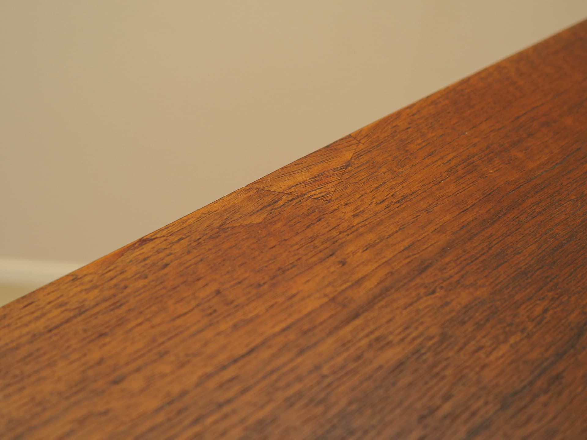 Chest of drawers, brown teak, Denmark, 1970s. - 313070