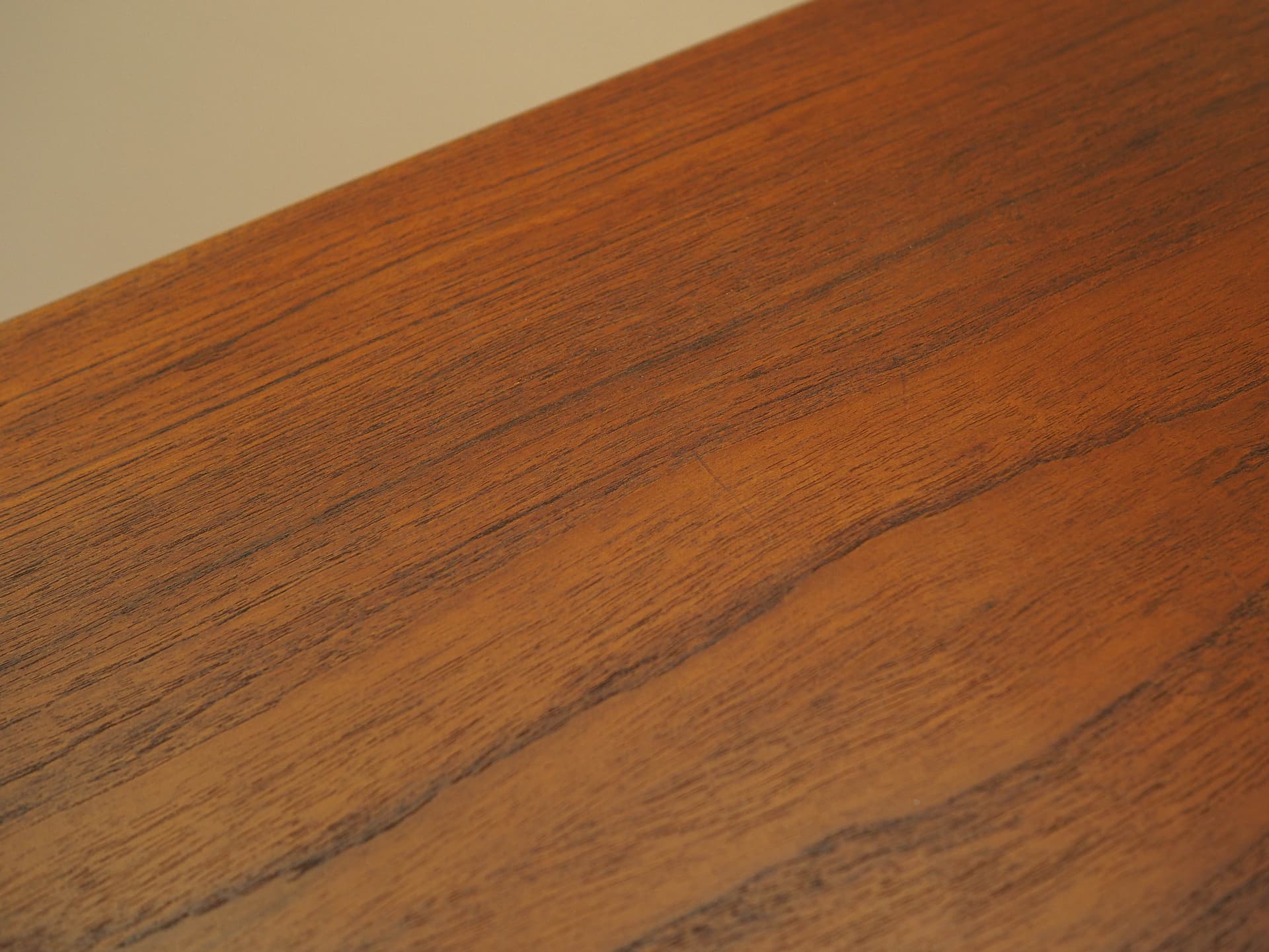 Chest of drawers, brown teak, Denmark, 1970s. - 313071