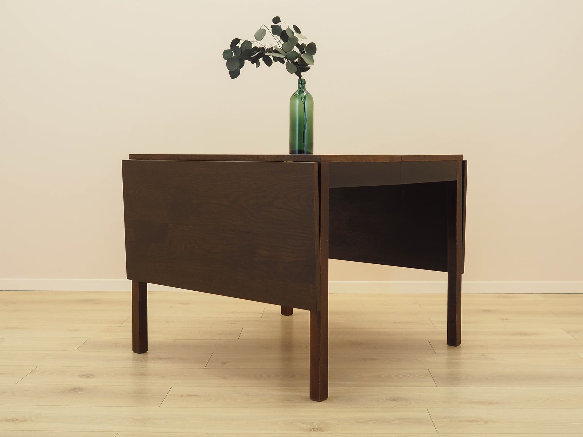 Dining Table, brown oak, Denmark, 1970s. - 313098