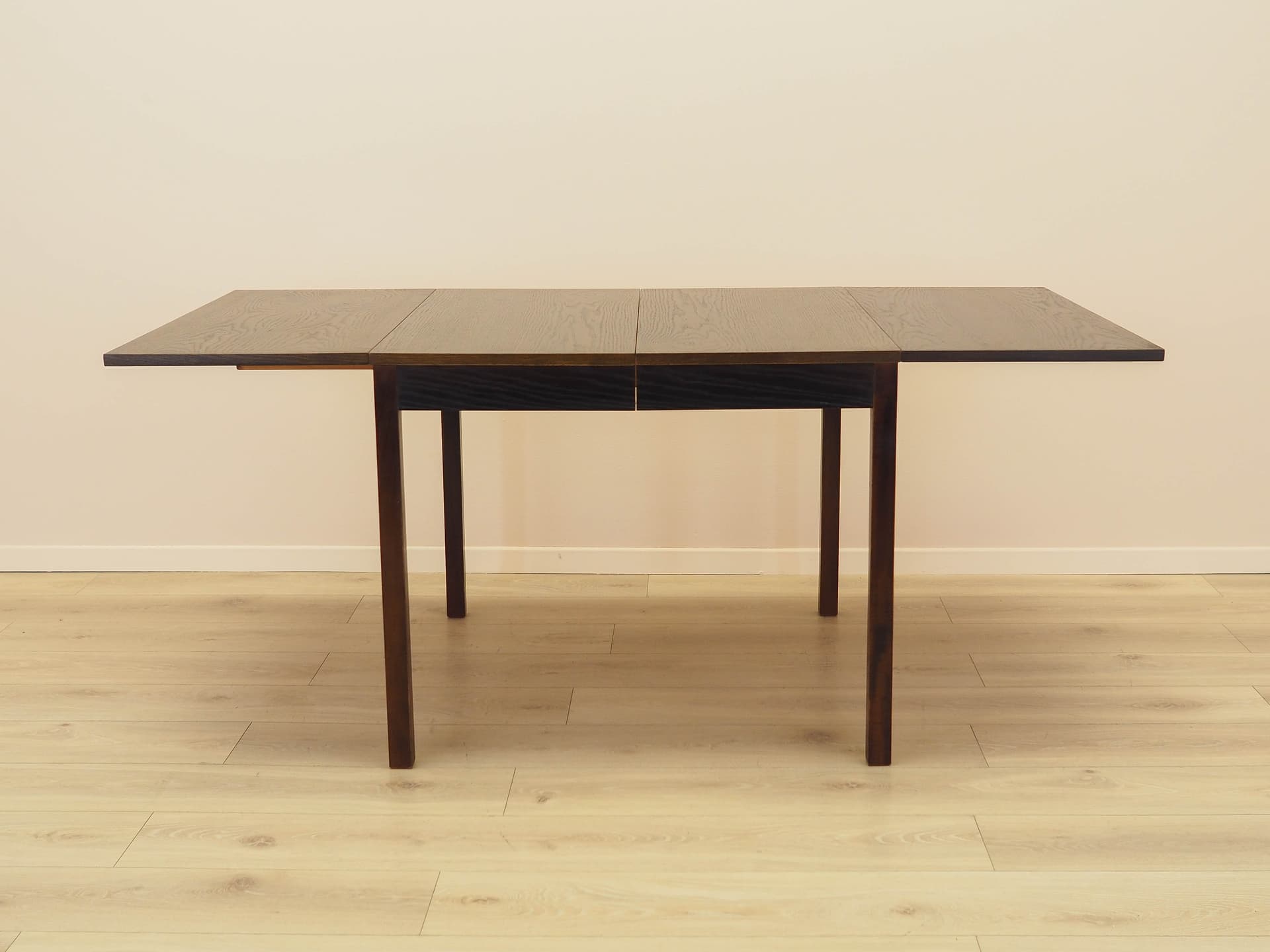Dining Table, brown oak, Denmark, 1970s. - 313102