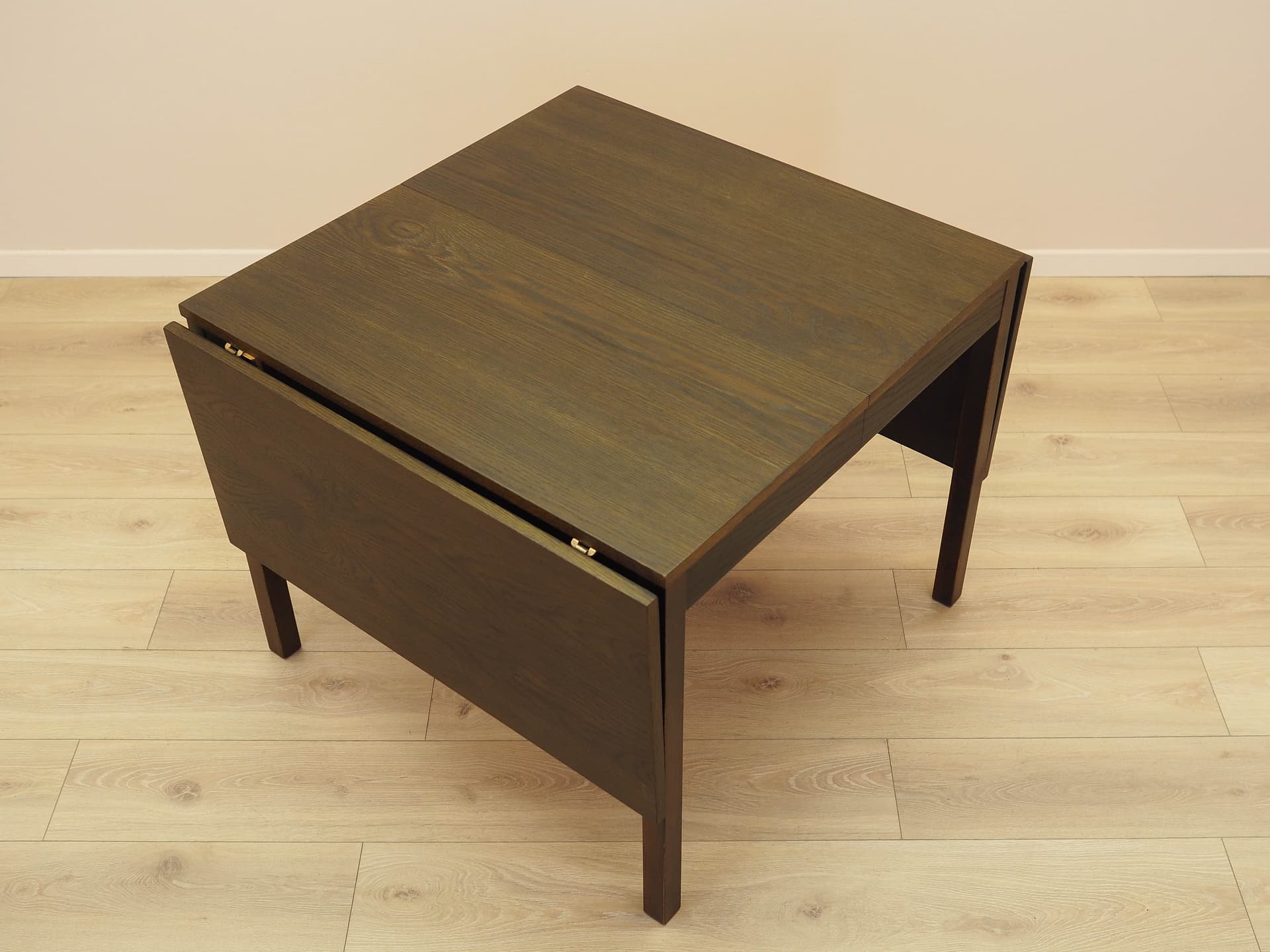 Dining Table, brown oak, Denmark, 1970s. - 313099