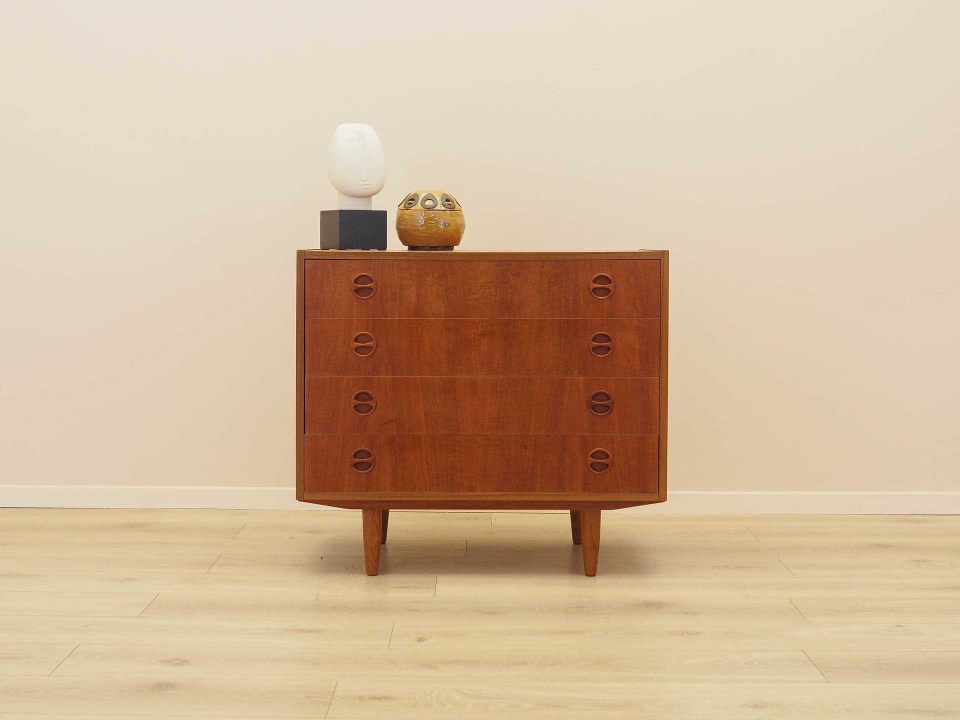 Komoda, teak brązowy, Dania, lata 70. - 313133