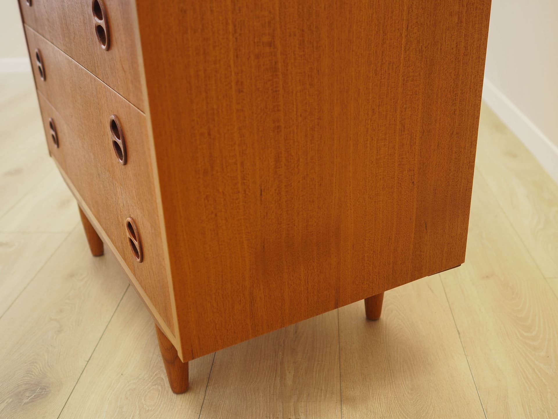 Komoda, teak brązowy, Dania, lata 70. - 313143
