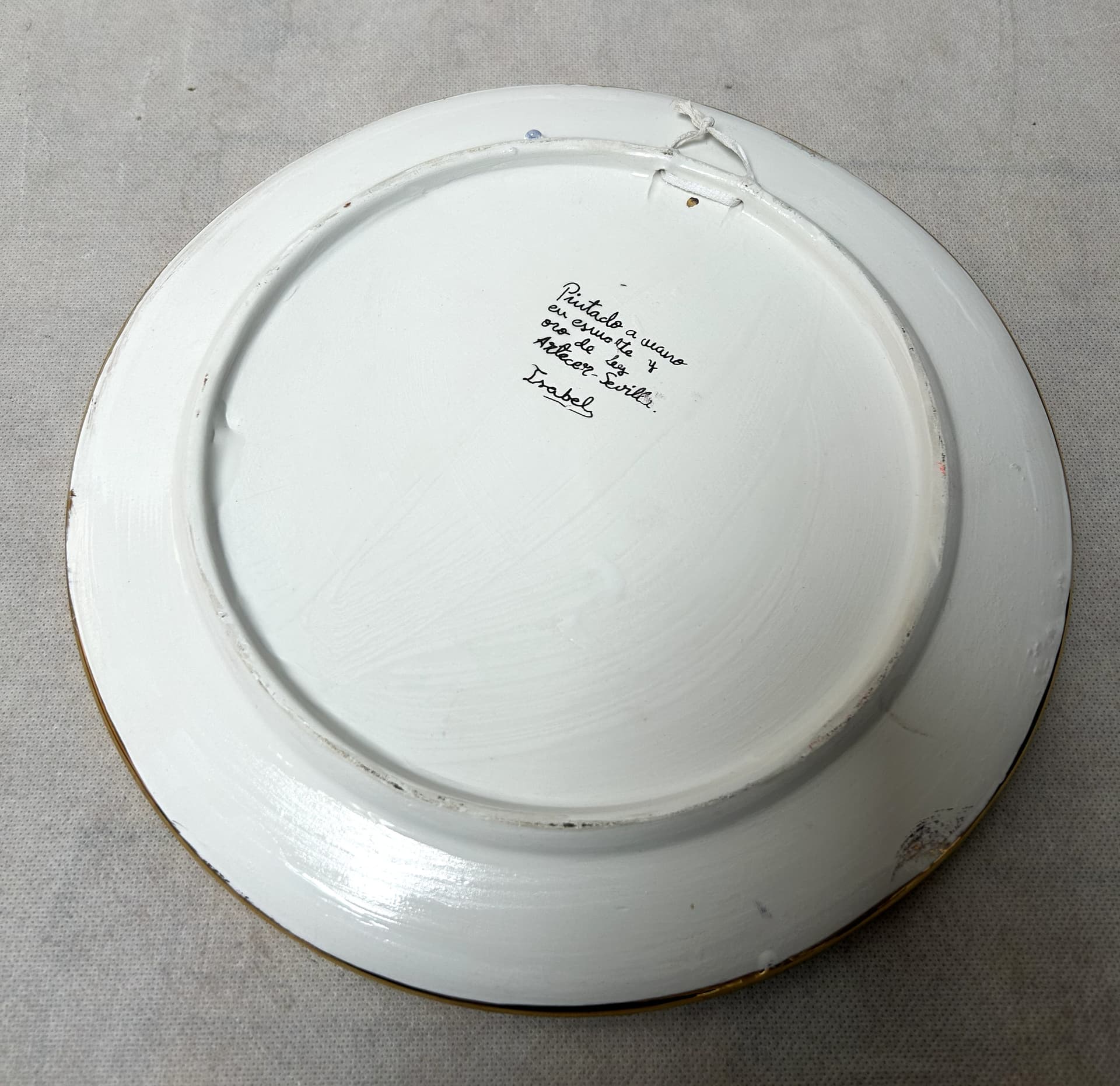 Decorative plate, Artecer, multicolor ceramic, Spain, 1970s. - 313223