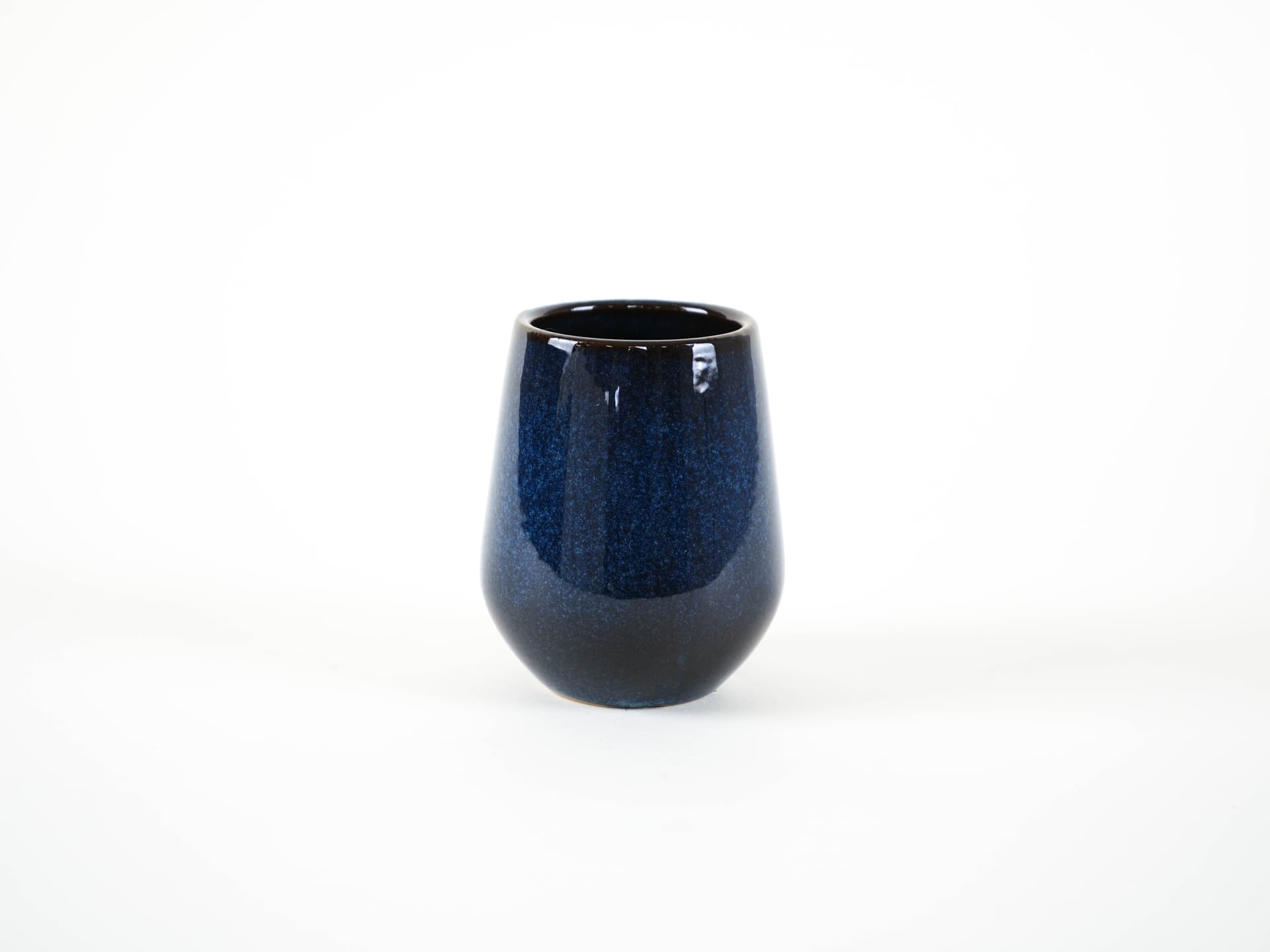 Vase, blue, ceramic, Denmark, 1970s. - 313410