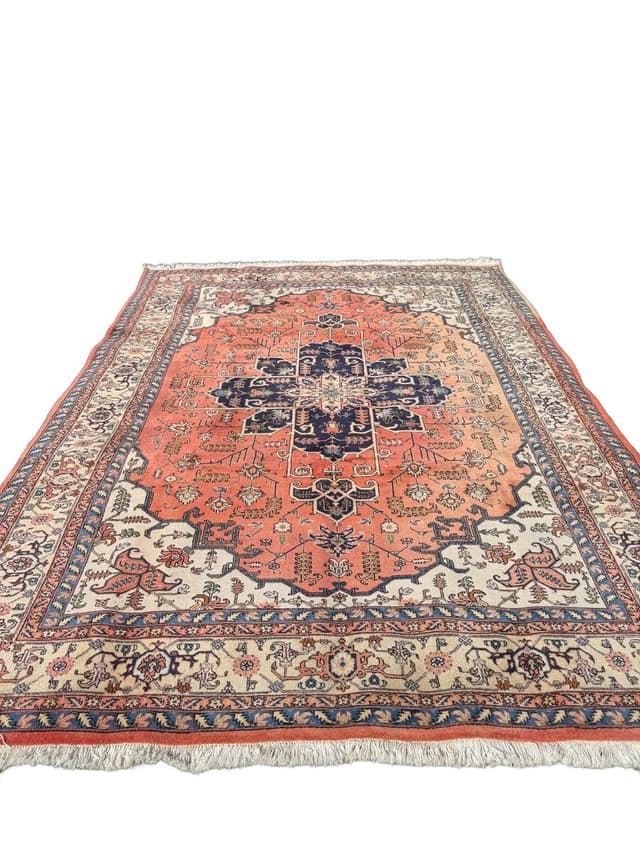 Rug Heriz 350x250 cm, red blue, wool, Iran - DIMENSION