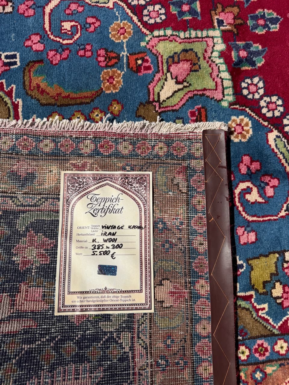 Rug Keshan 385x300 cm, multicolor wool, Iran - 313759