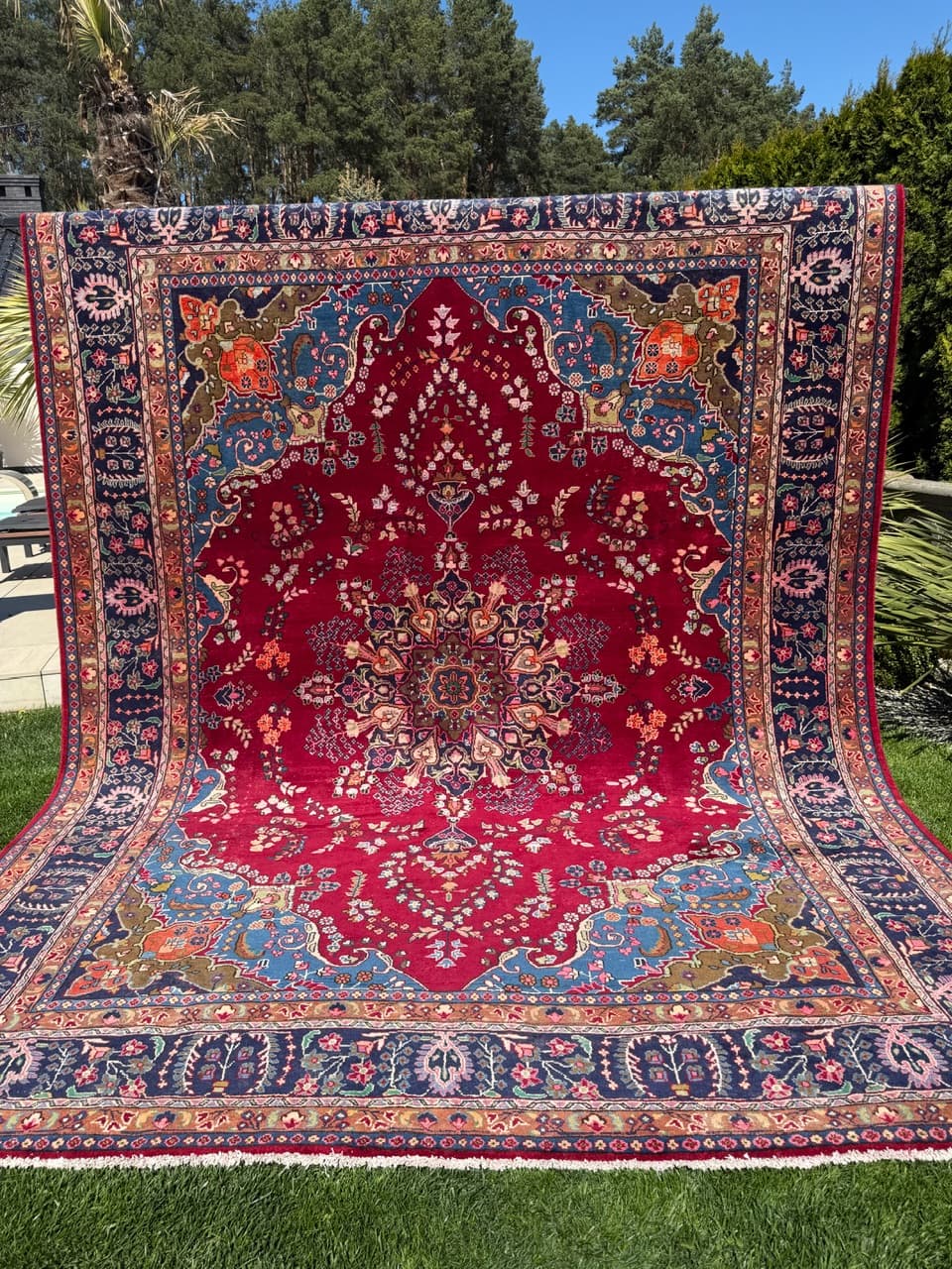 Rug Keshan 385x300 cm, multicolor wool, Iran - 313757