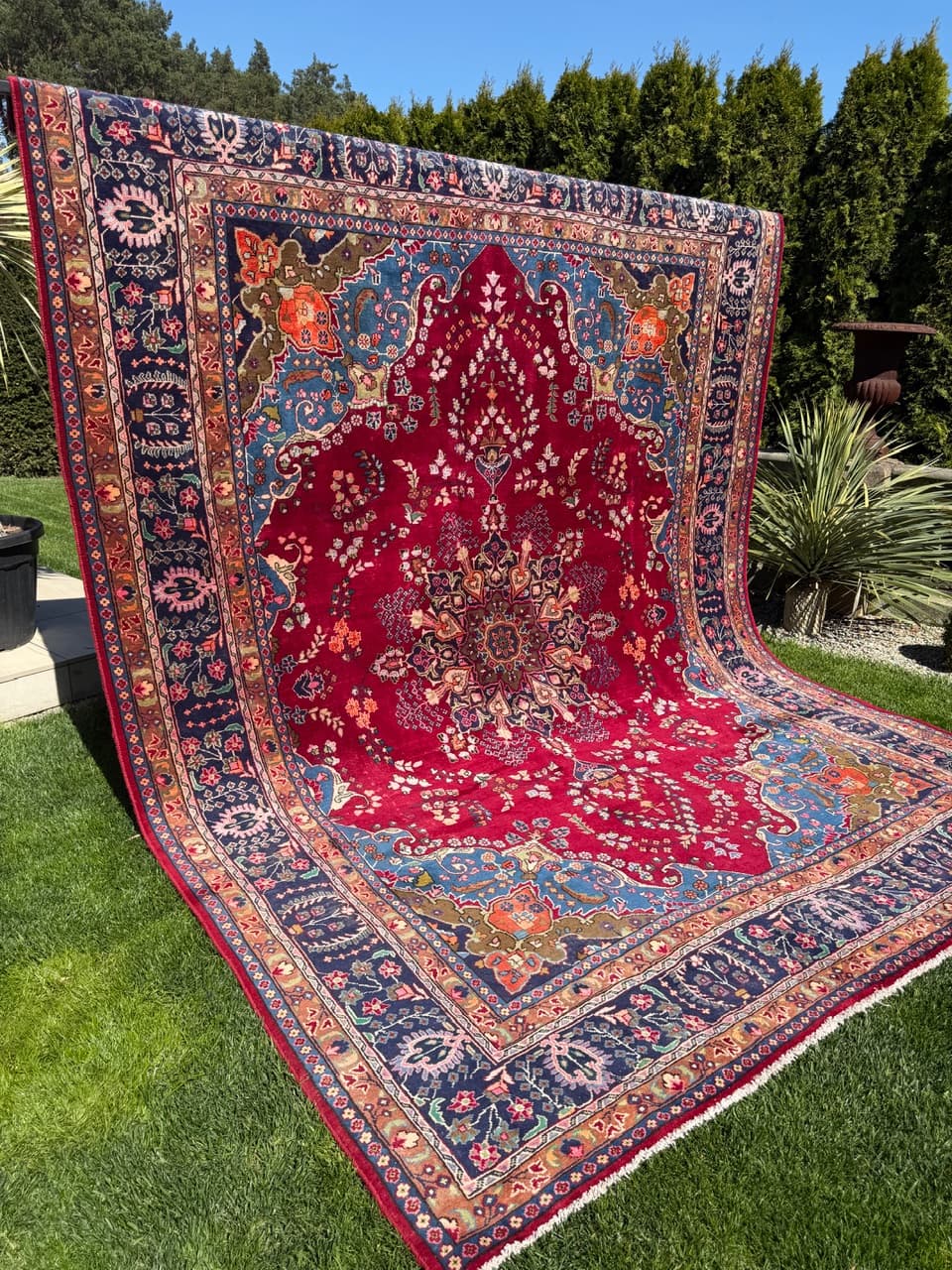 Rug Keshan 385x300 cm, multicolor wool, Iran - 313763