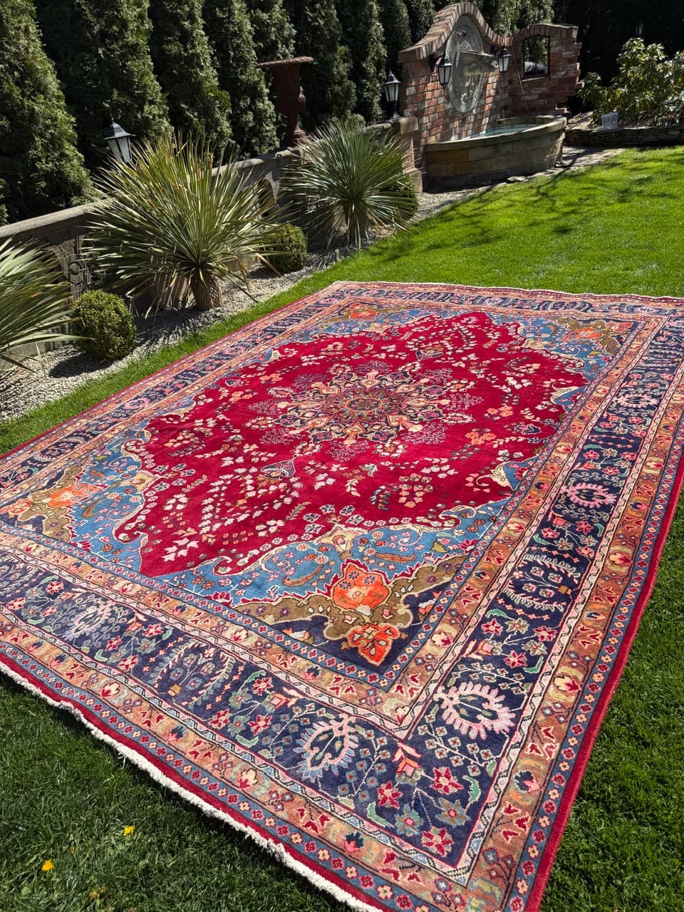 Rug Keshan 385x300 cm, multicolor wool, Iran - 313767