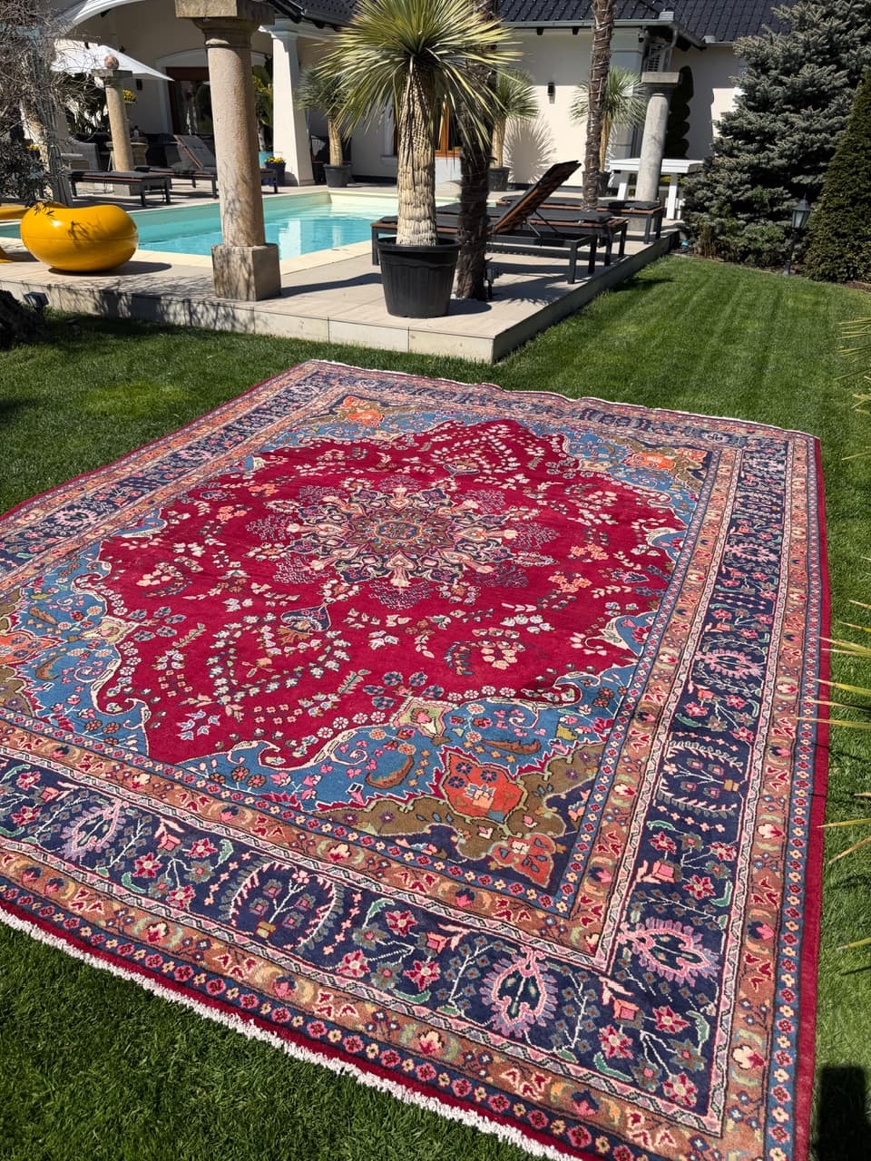 Rug Keshan 385x300 cm, multicolor wool, Iran - 313764