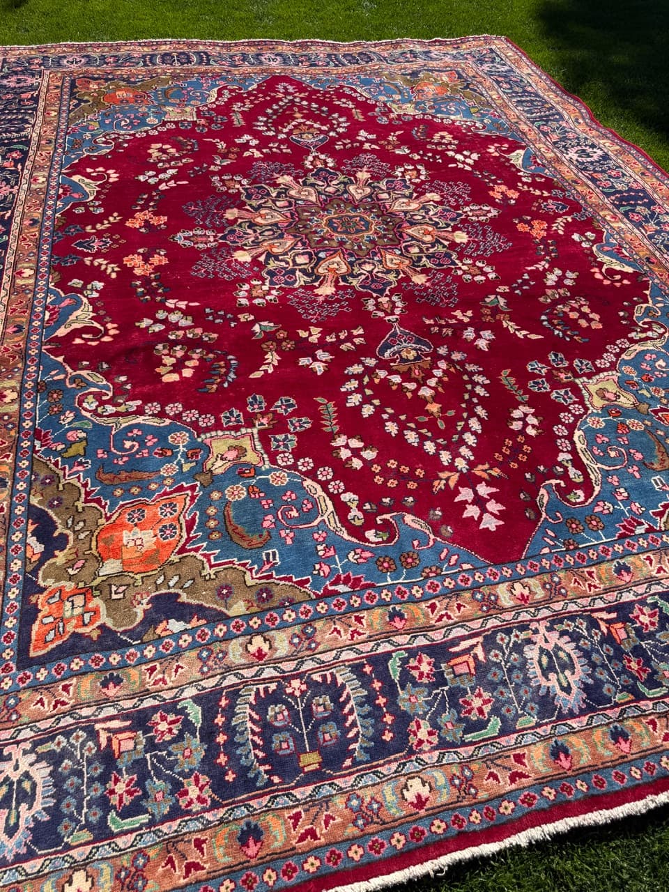 Rug Keshan 385x300 cm, multicolor wool, Iran - 313769