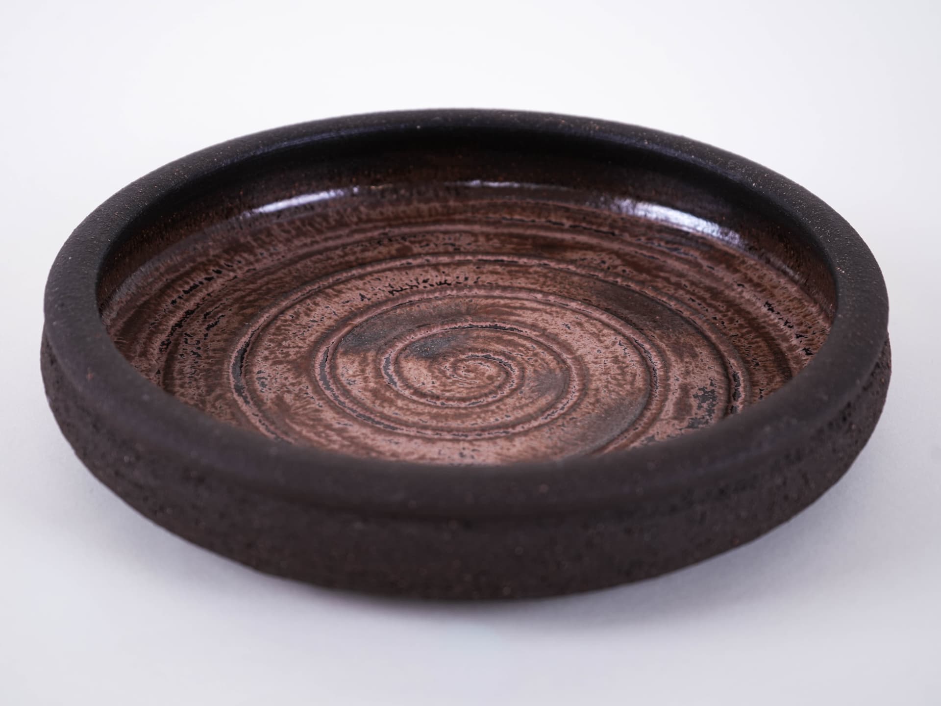 Bowl, brown ceramic, Lehmann, Denmark, 1960s. - 313908