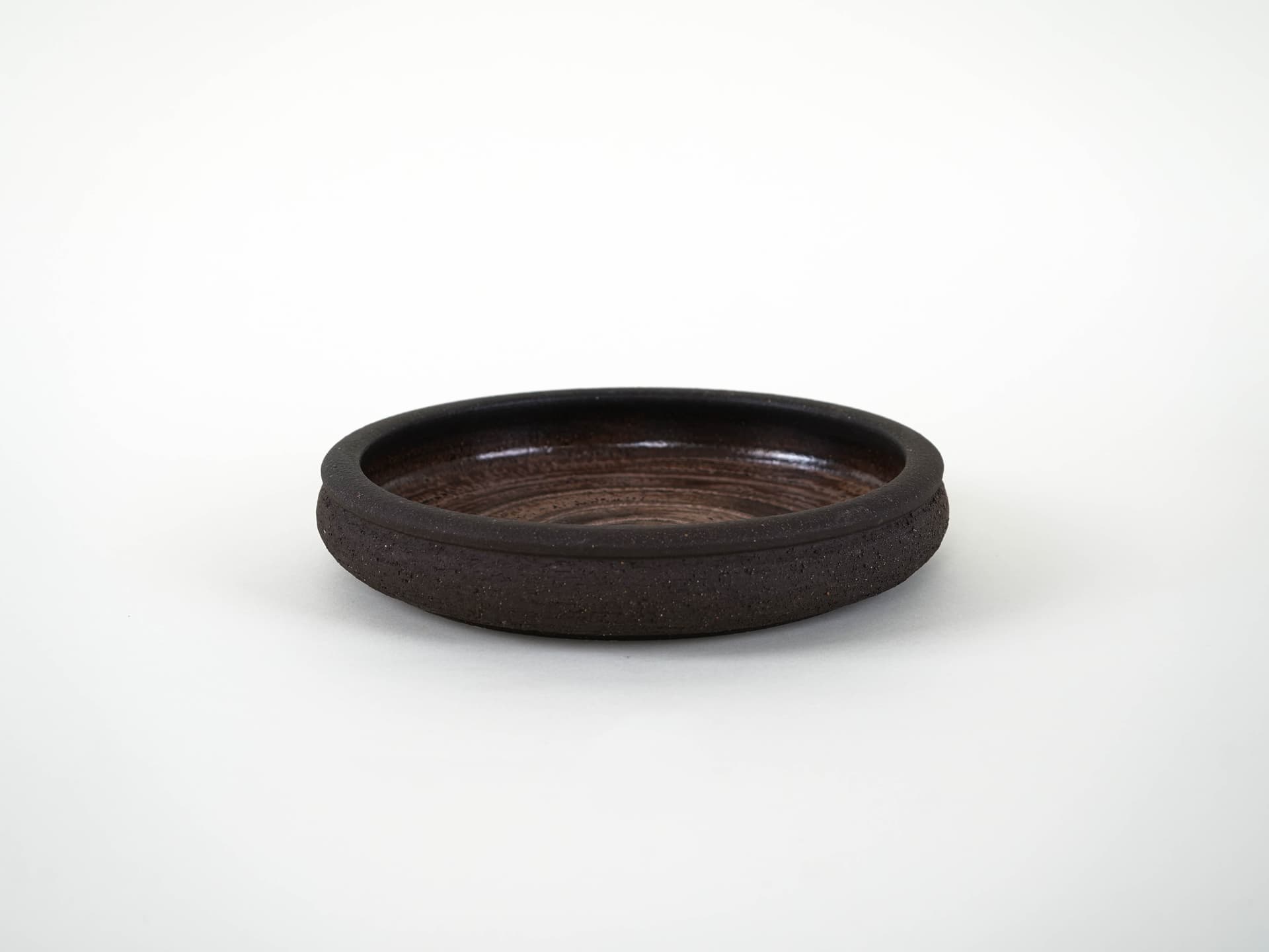 Bowl, brown ceramic, Lehmann, Denmark, 1960s. - 313905