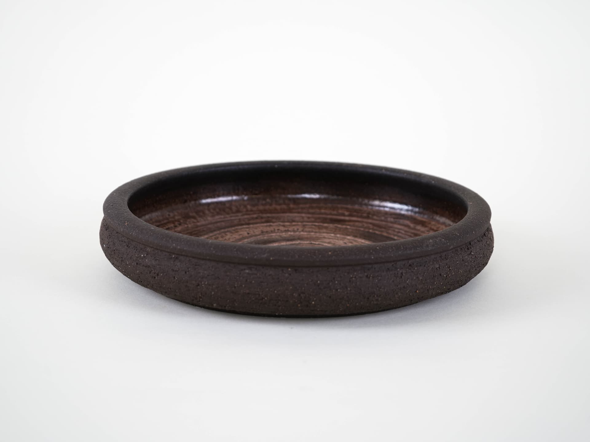 Bowl, brown ceramic, Lehmann, Denmark, 1960s. - 313907