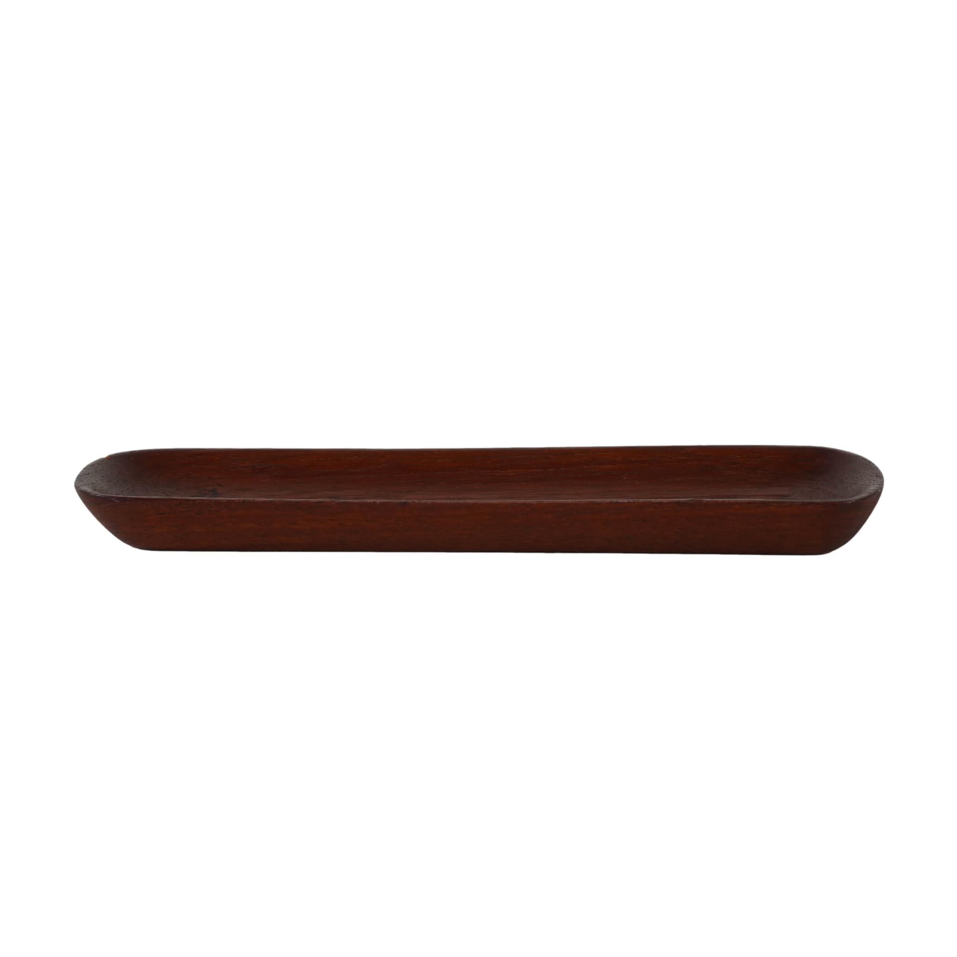 Tray, teak, brown, Denmark, 1970s.