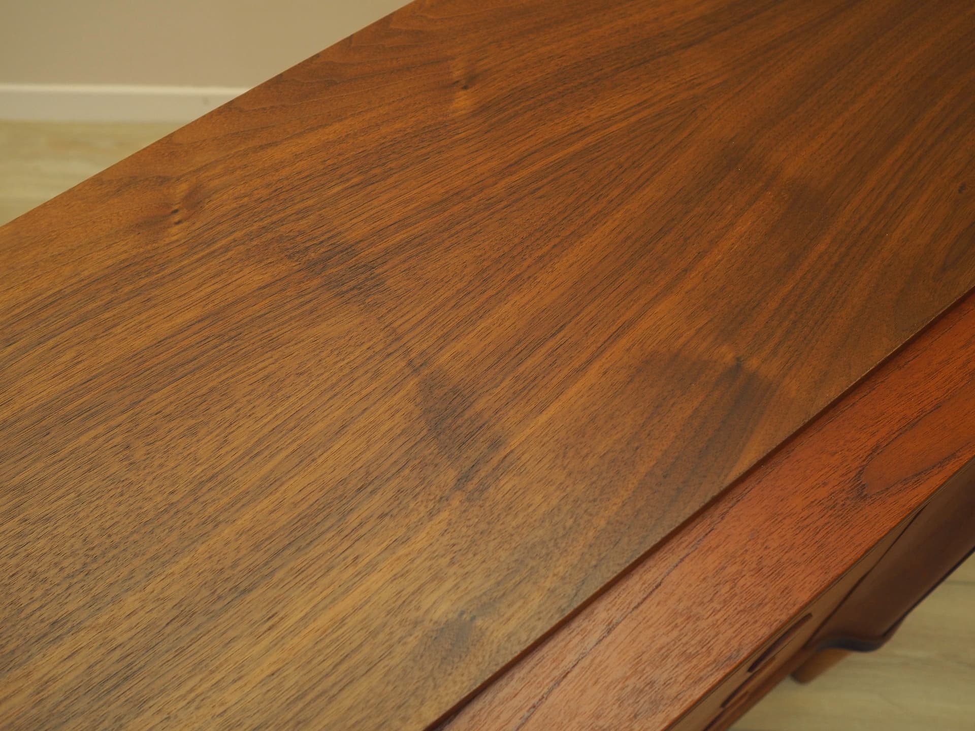Sideboard, brown teak, Denmark, 1960s. - 314122