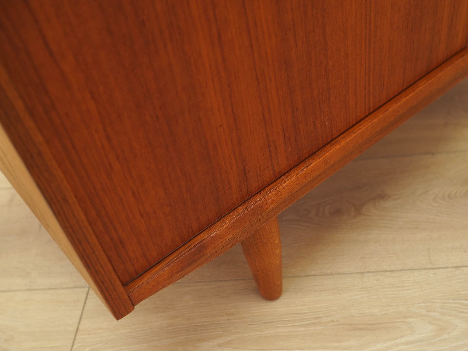 Cabinet, brown teak, Denmark, 1970s. - 314149