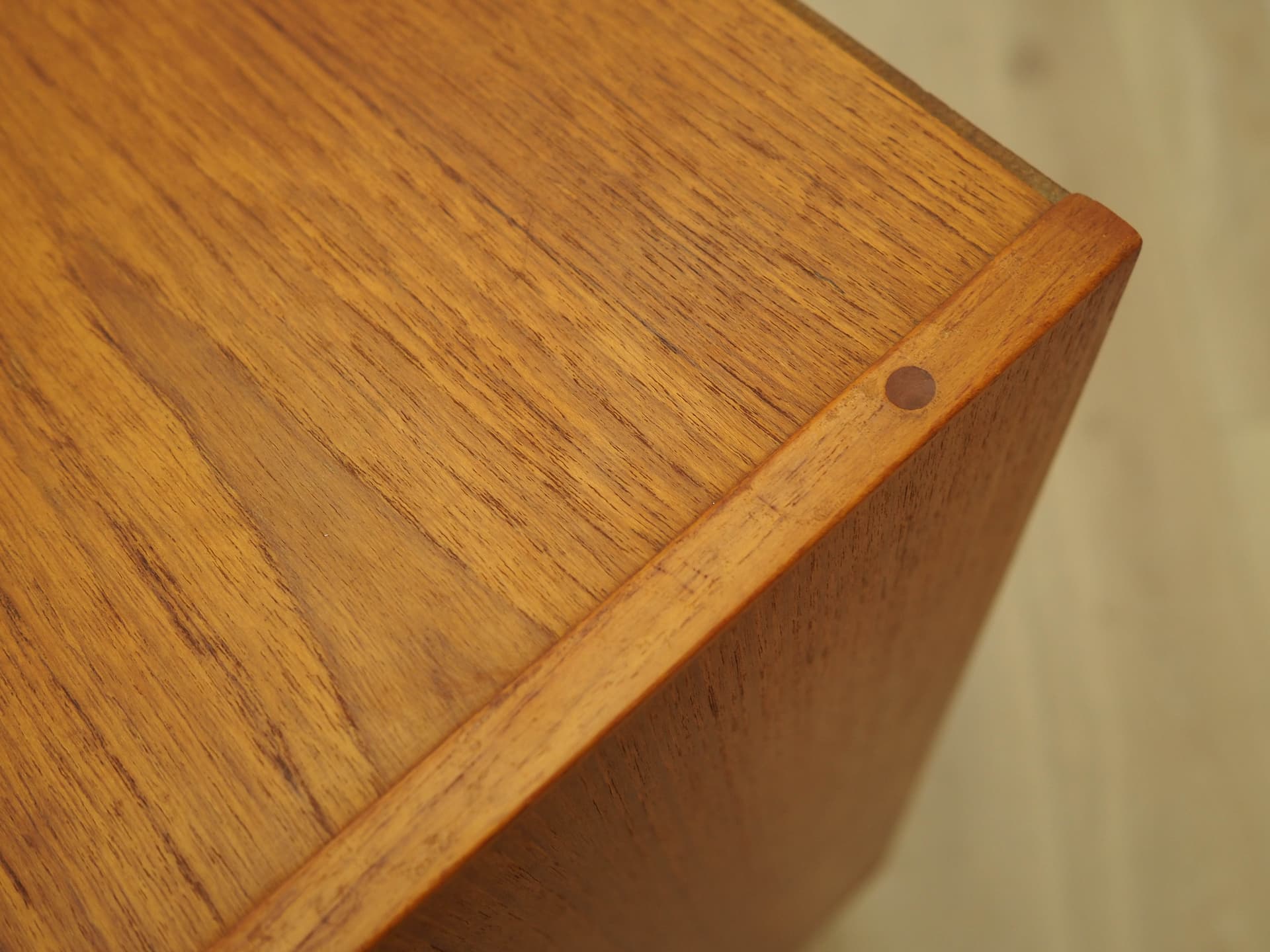 Bookcase, brown teak, black wood, Denmark, 1970s. - 314161